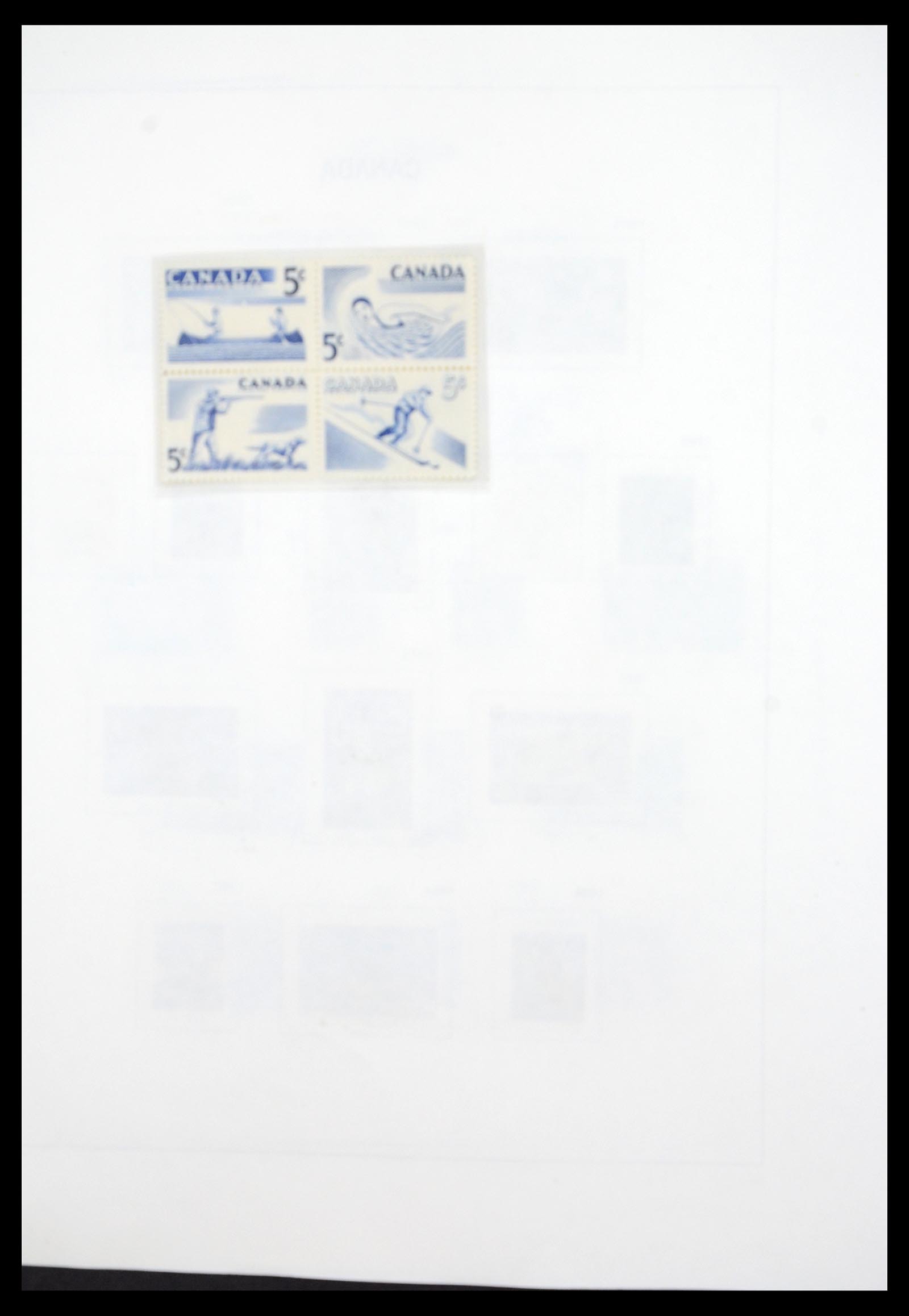 36431 025 - Postzegelverzameling 36431 Canada 1859-2011.