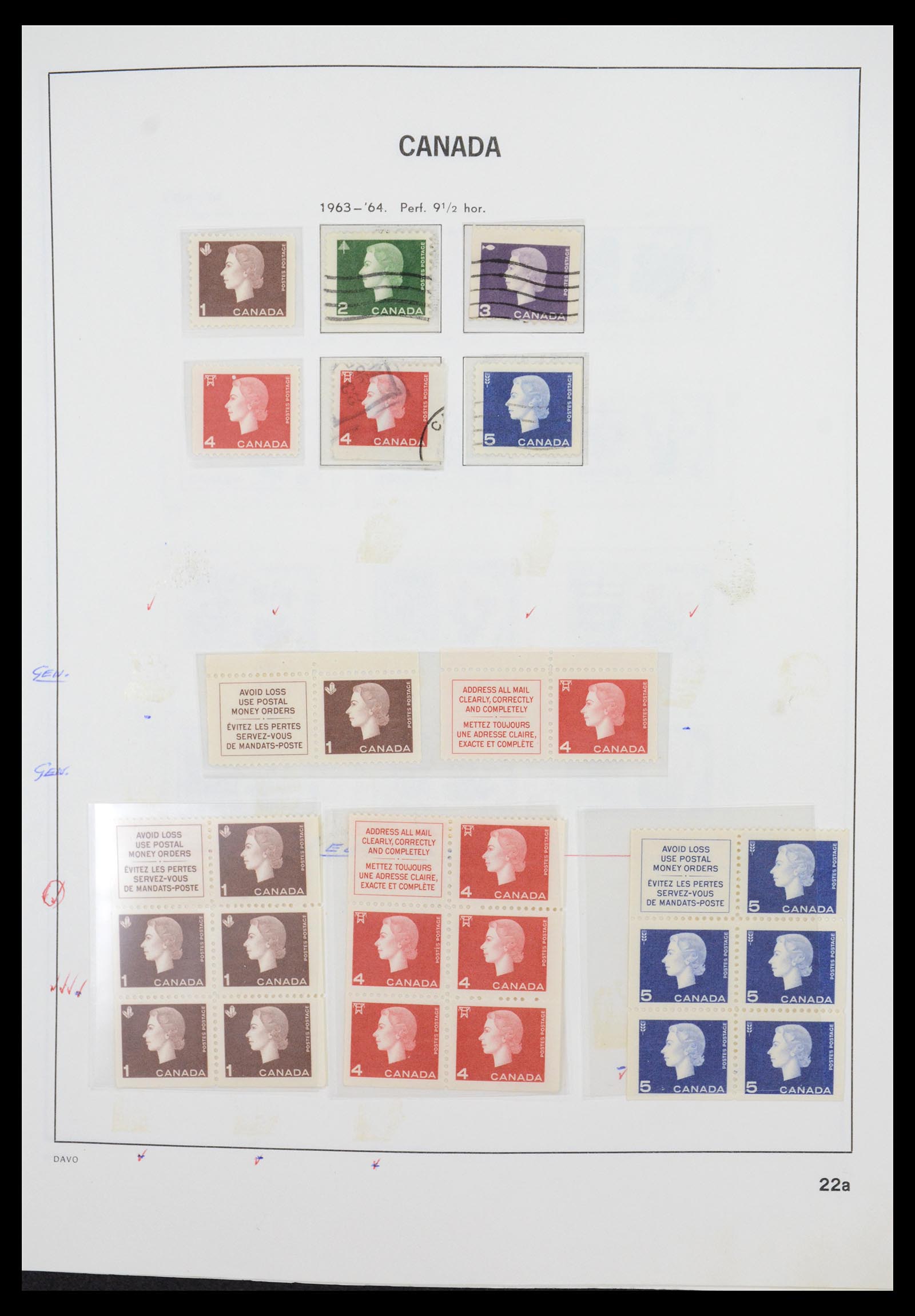 36431 030 - Postzegelverzameling 36431 Canada 1859-2011.