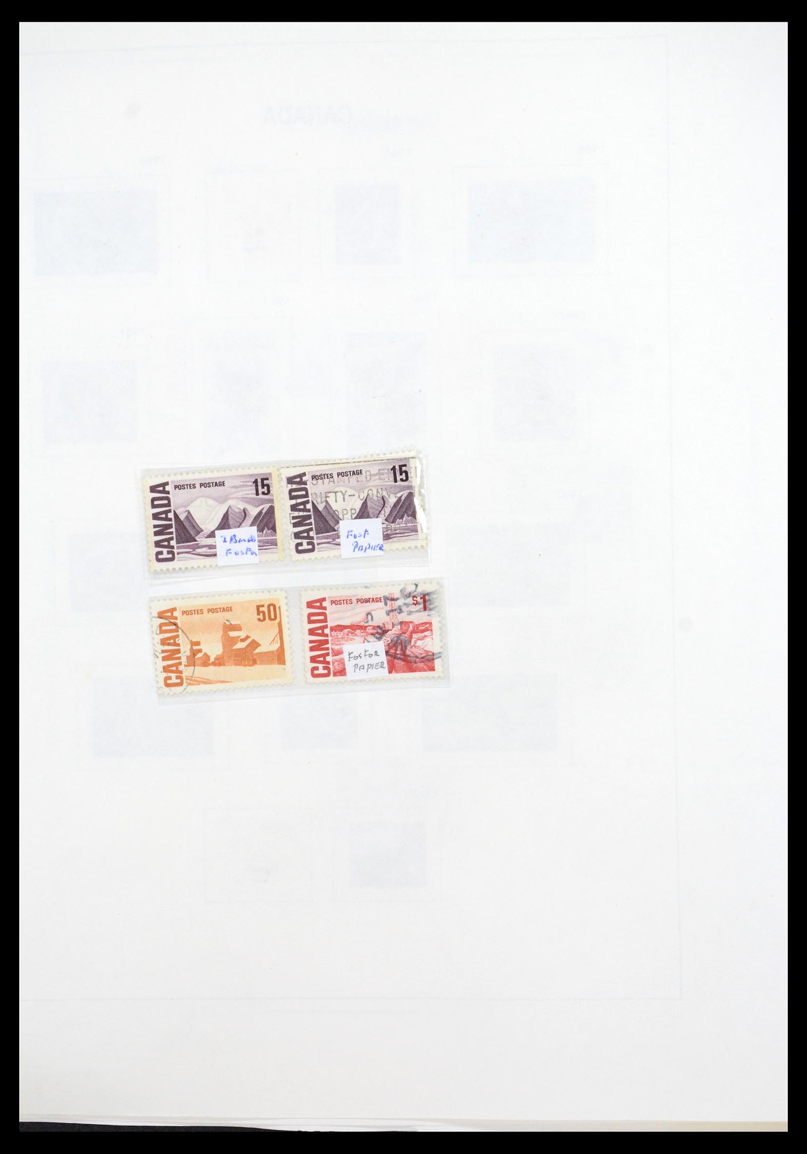 36431 035 - Postzegelverzameling 36431 Canada 1859-2011.