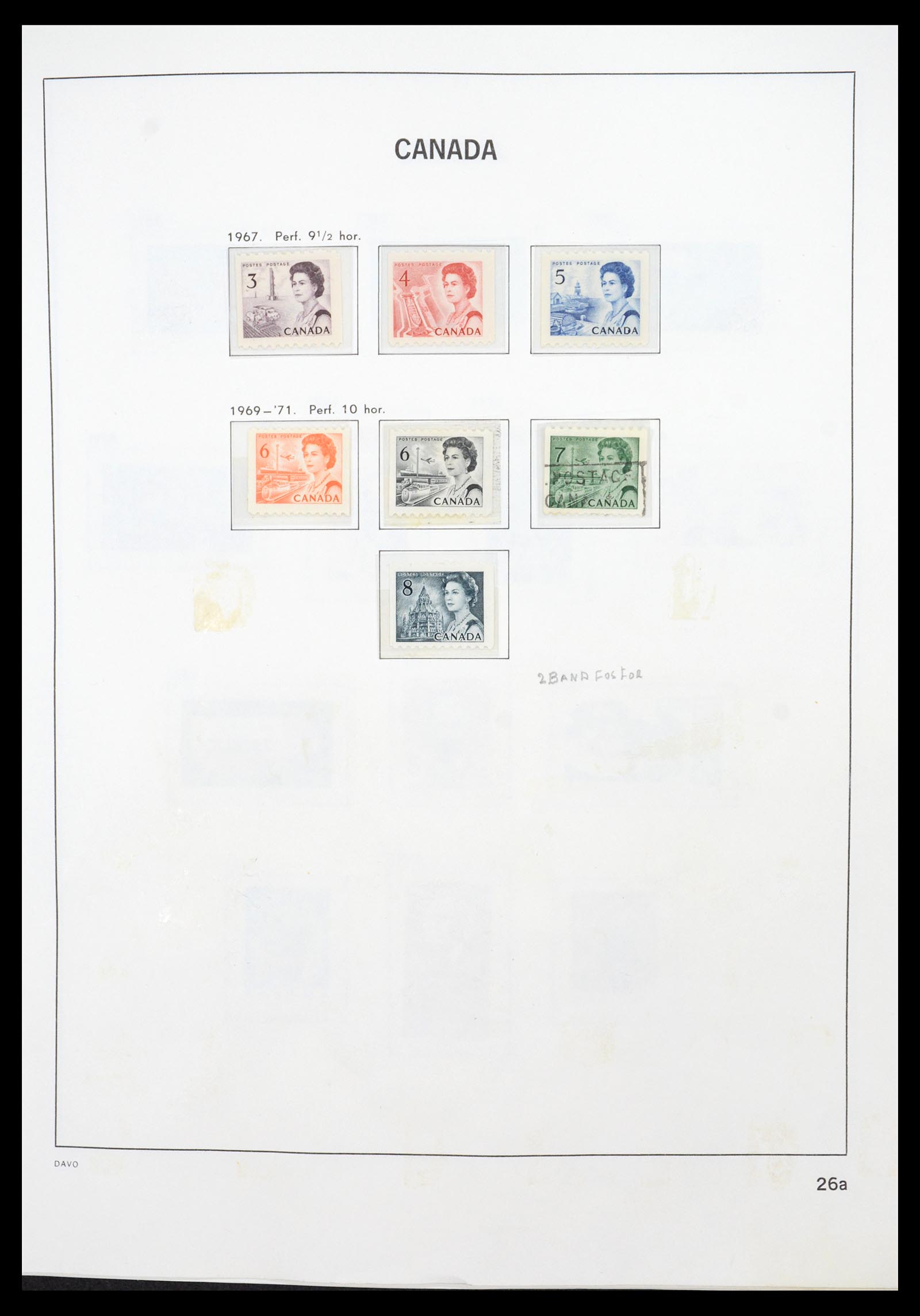 36431 036 - Postzegelverzameling 36431 Canada 1859-2011.