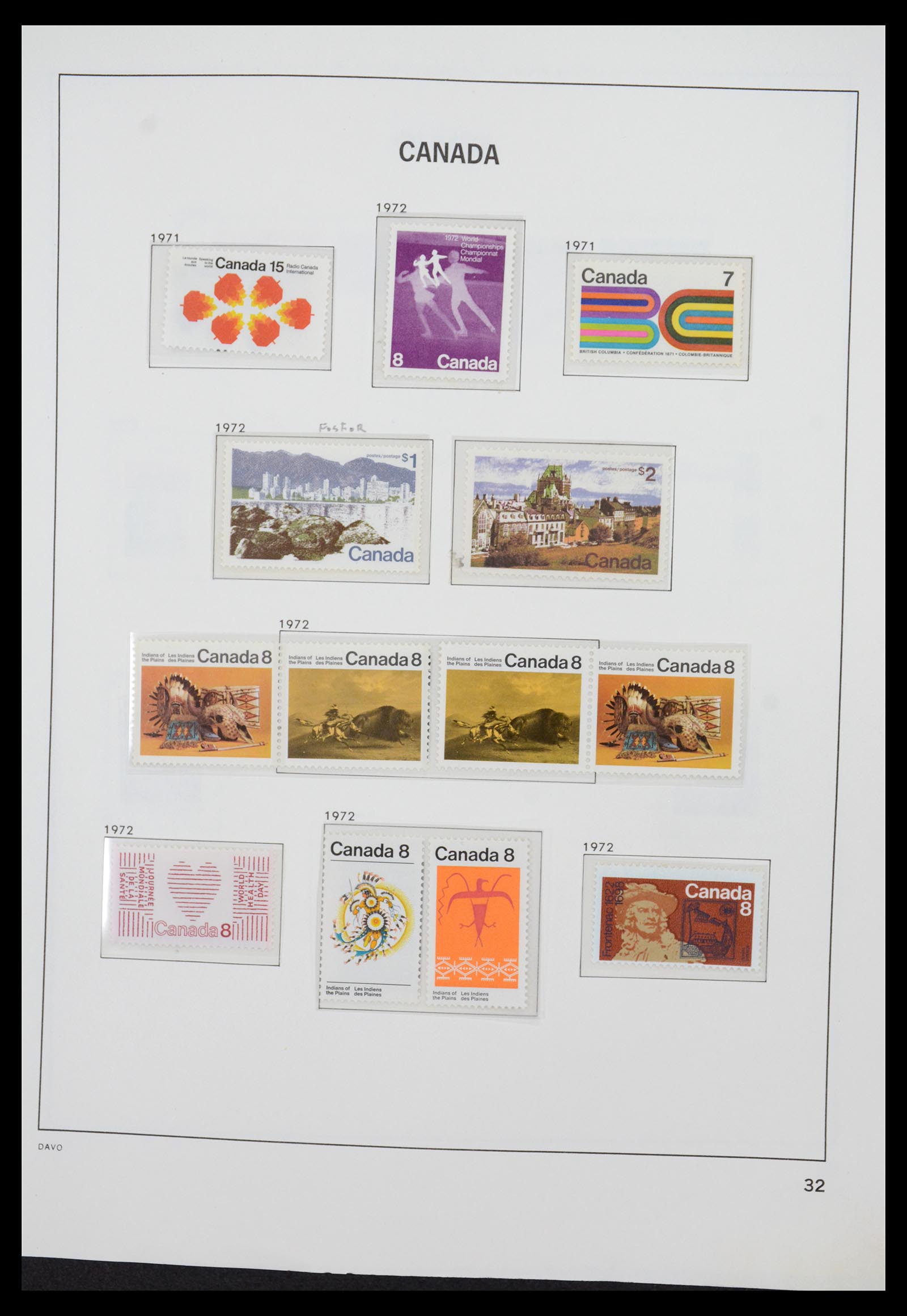 36431 044 - Postzegelverzameling 36431 Canada 1859-2011.