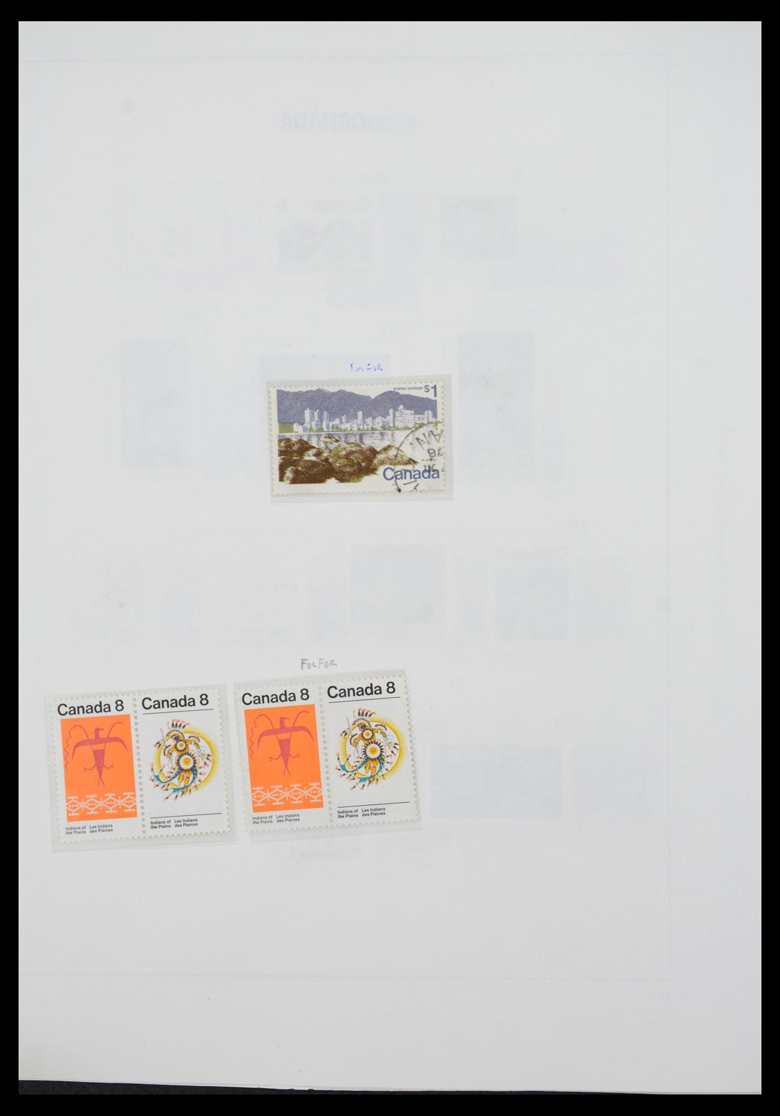 36431 045 - Postzegelverzameling 36431 Canada 1859-2011.