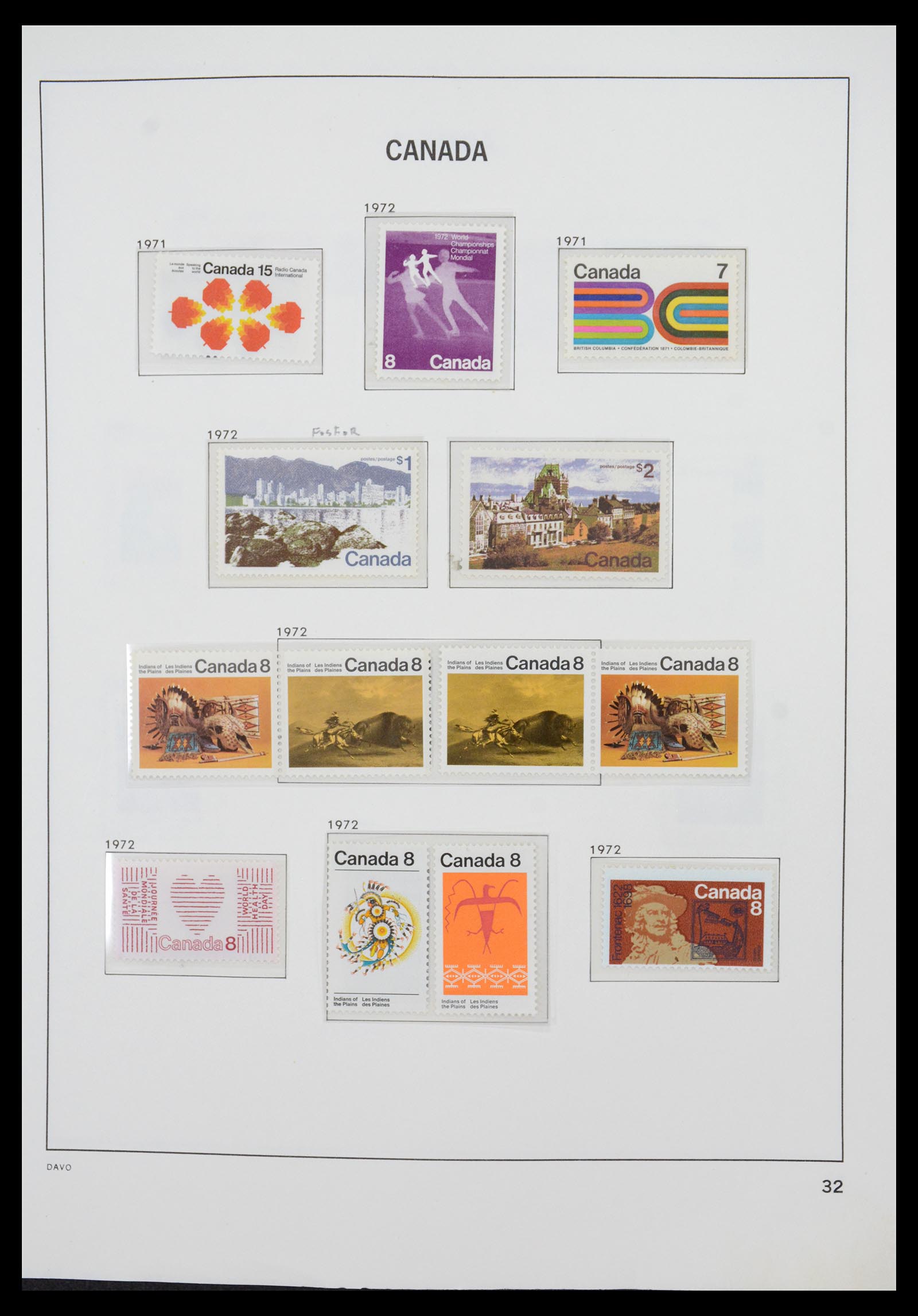 36431 046 - Postzegelverzameling 36431 Canada 1859-2011.