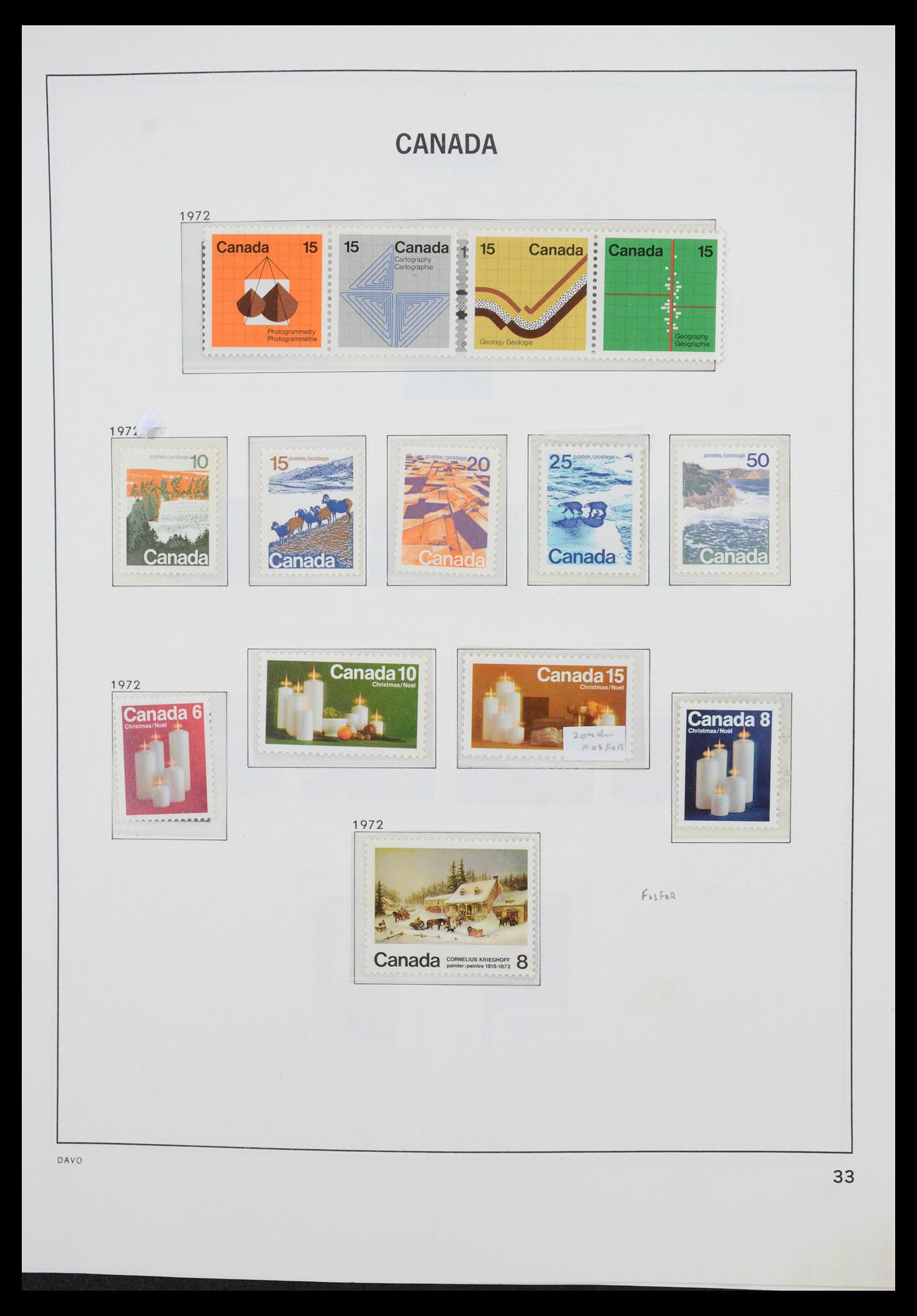 36431 048 - Postzegelverzameling 36431 Canada 1859-2011.