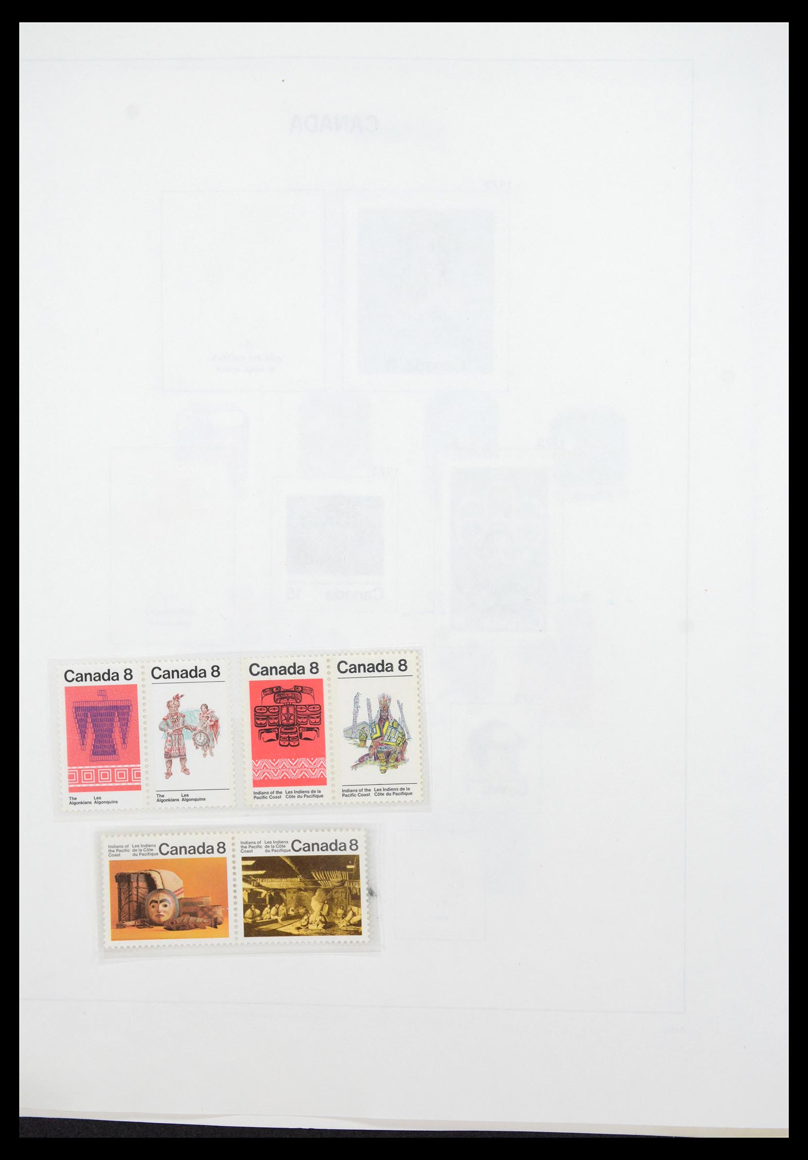 36431 052 - Postzegelverzameling 36431 Canada 1859-2011.