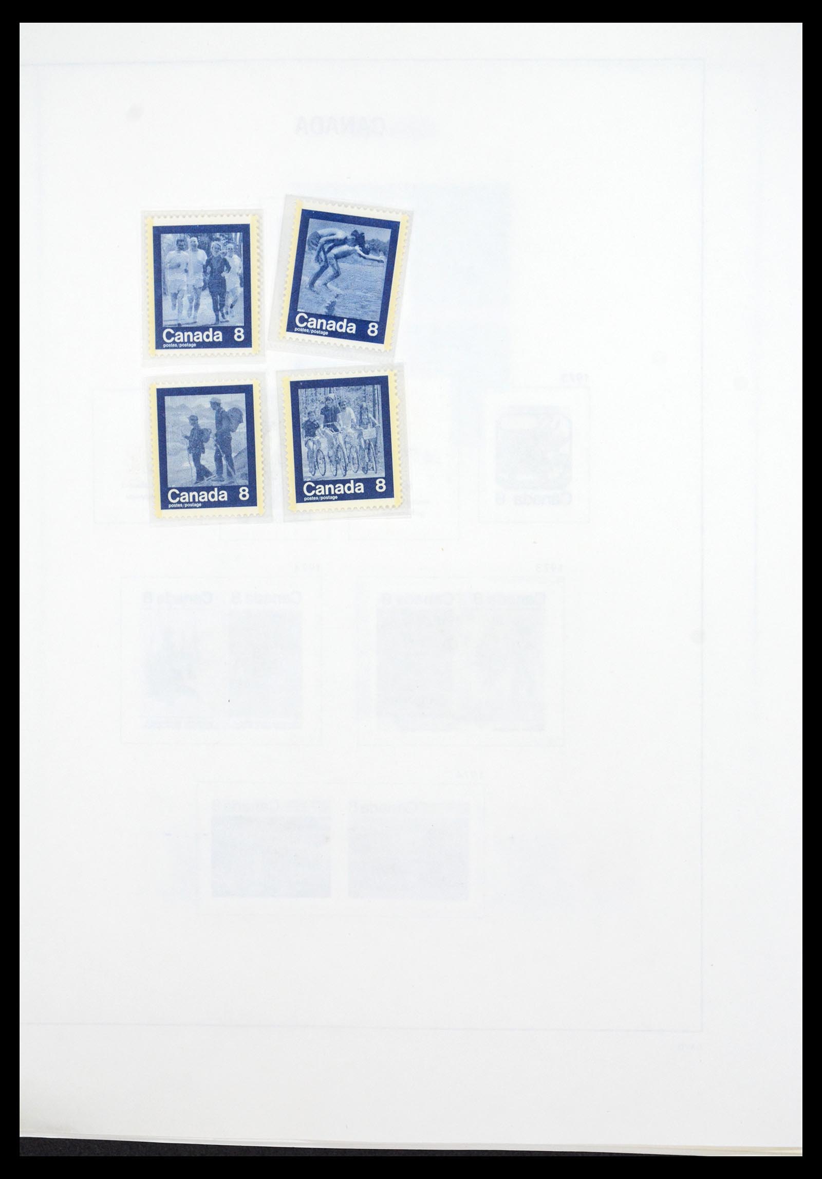 36431 054 - Postzegelverzameling 36431 Canada 1859-2011.