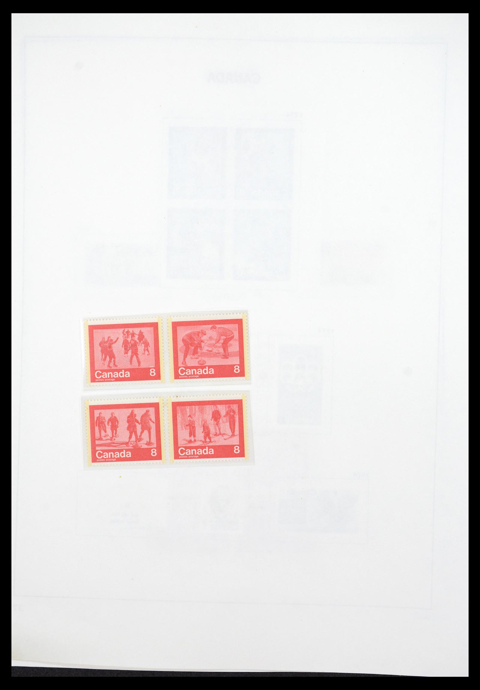 36431 056 - Postzegelverzameling 36431 Canada 1859-2011.