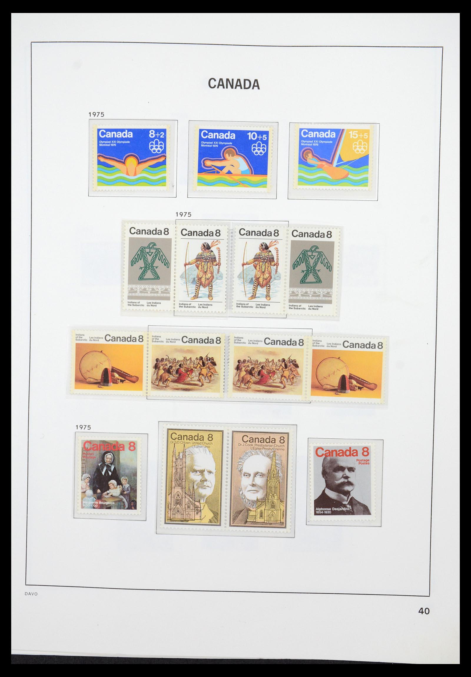 36431 061 - Postzegelverzameling 36431 Canada 1859-2011.