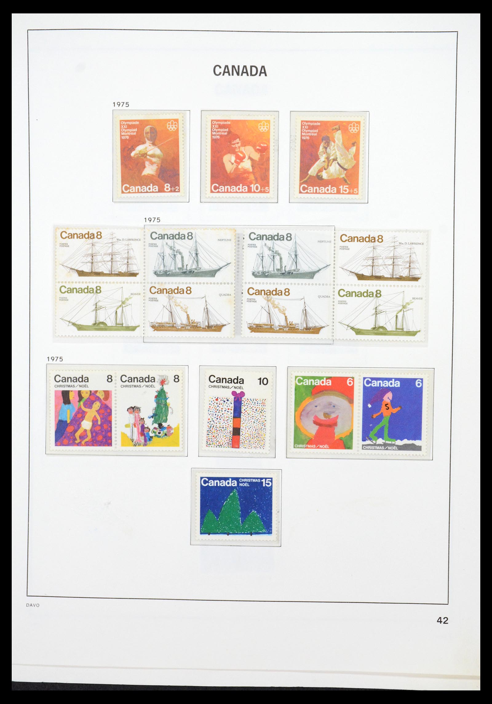 36431 065 - Postzegelverzameling 36431 Canada 1859-2011.