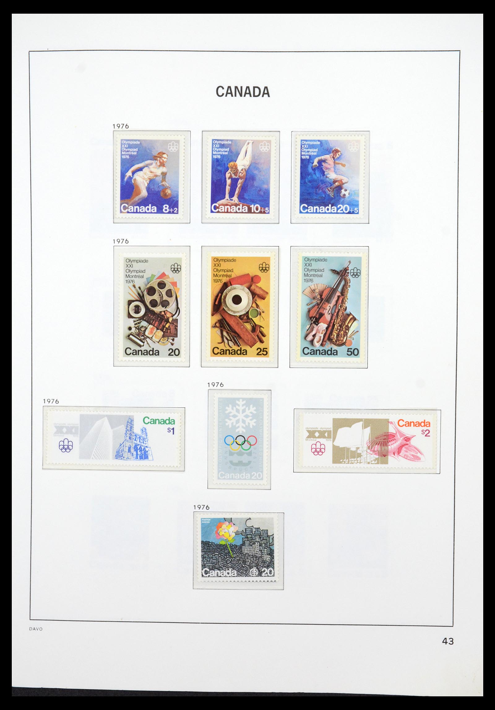 36431 066 - Postzegelverzameling 36431 Canada 1859-2011.