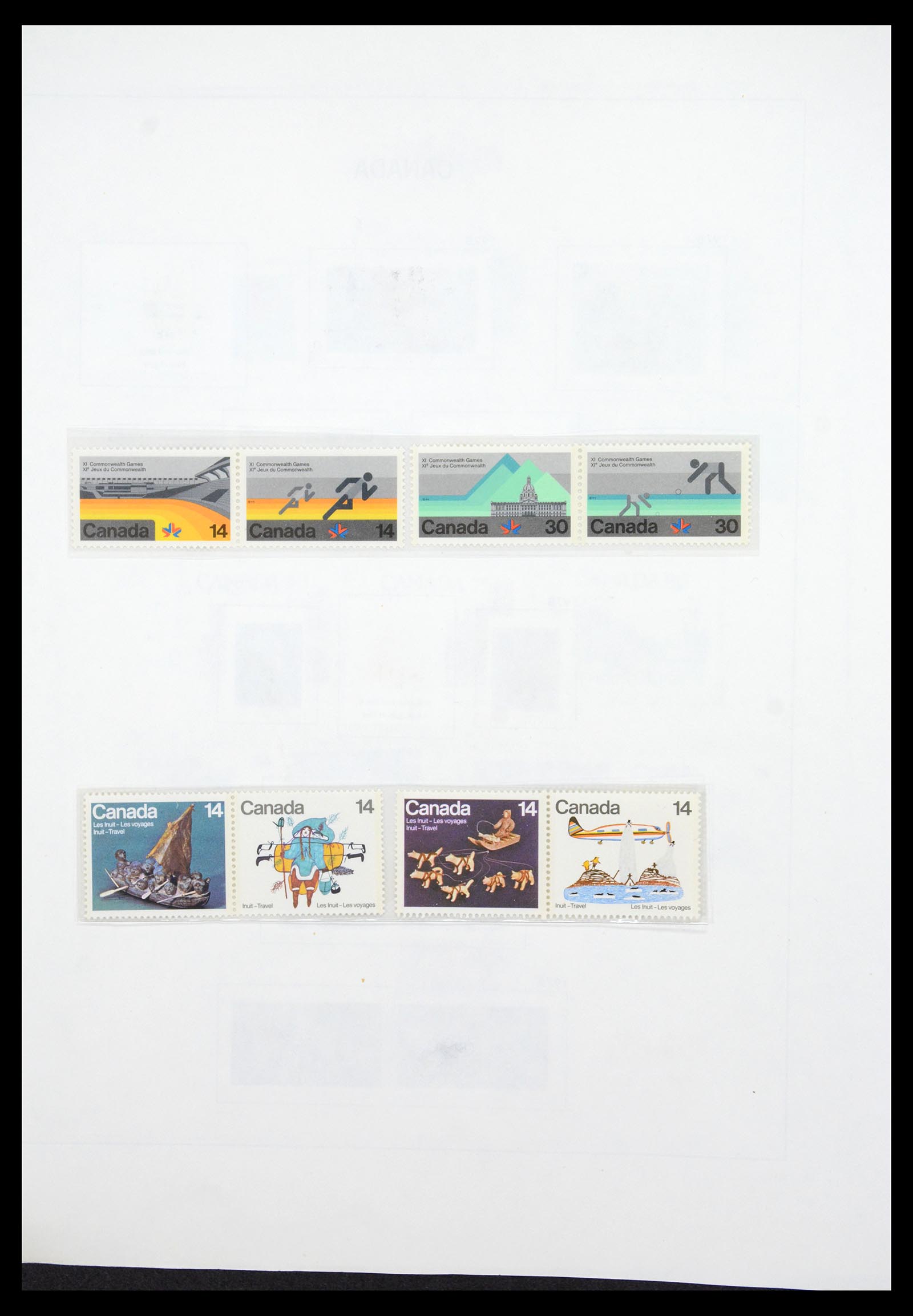 36431 075 - Postzegelverzameling 36431 Canada 1859-2011.