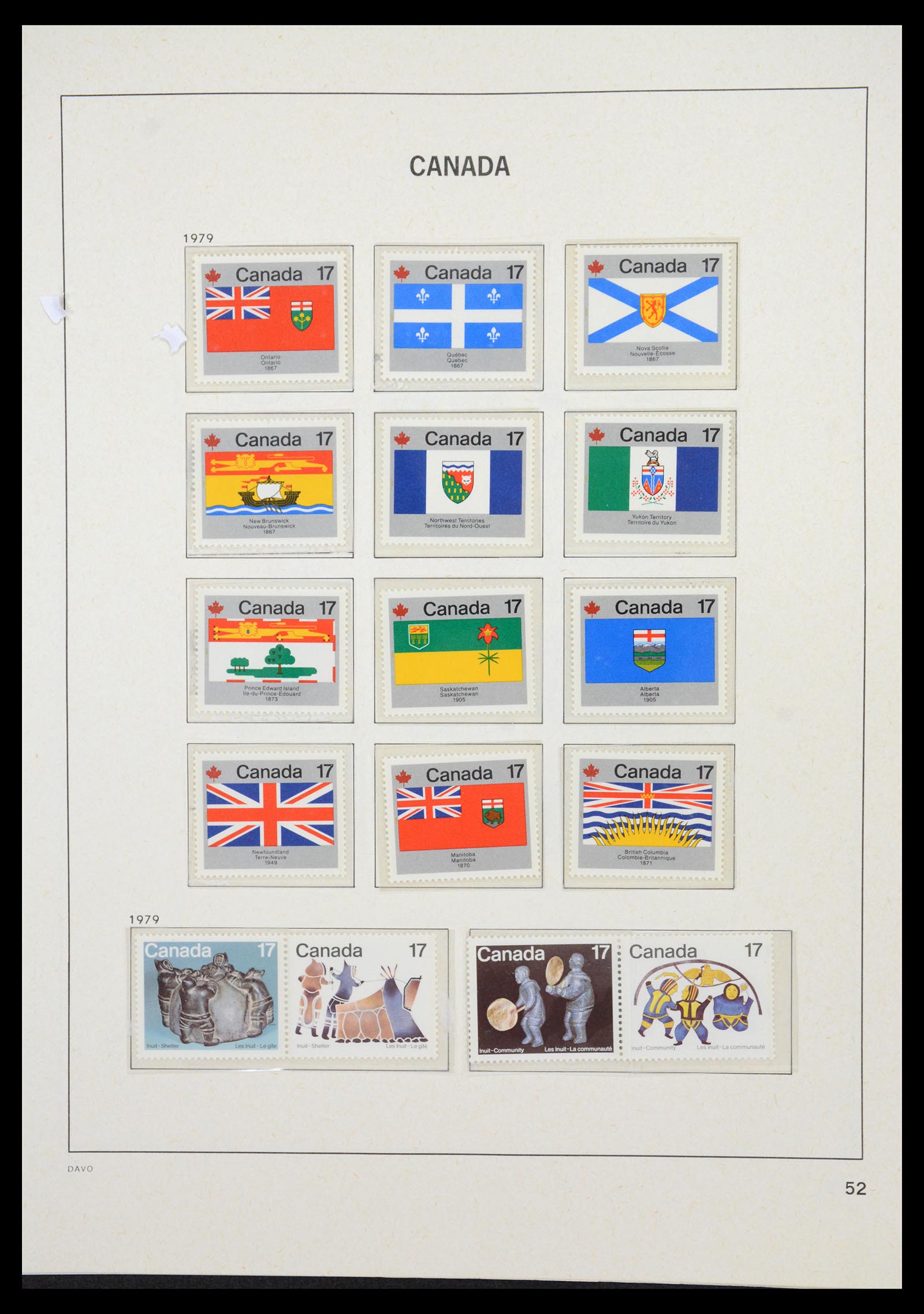 36431 081 - Postzegelverzameling 36431 Canada 1859-2011.