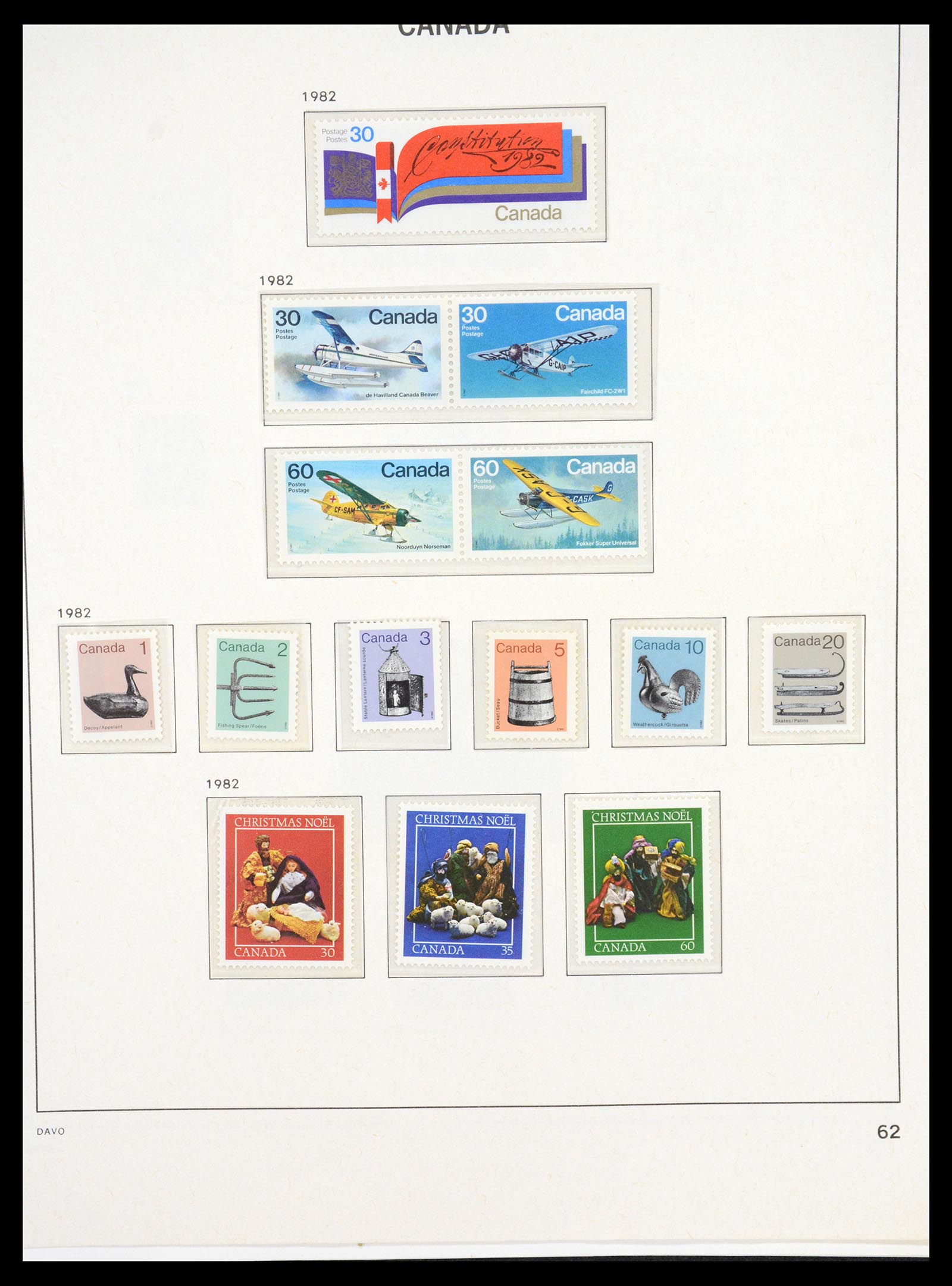 36431 104 - Postzegelverzameling 36431 Canada 1859-2011.
