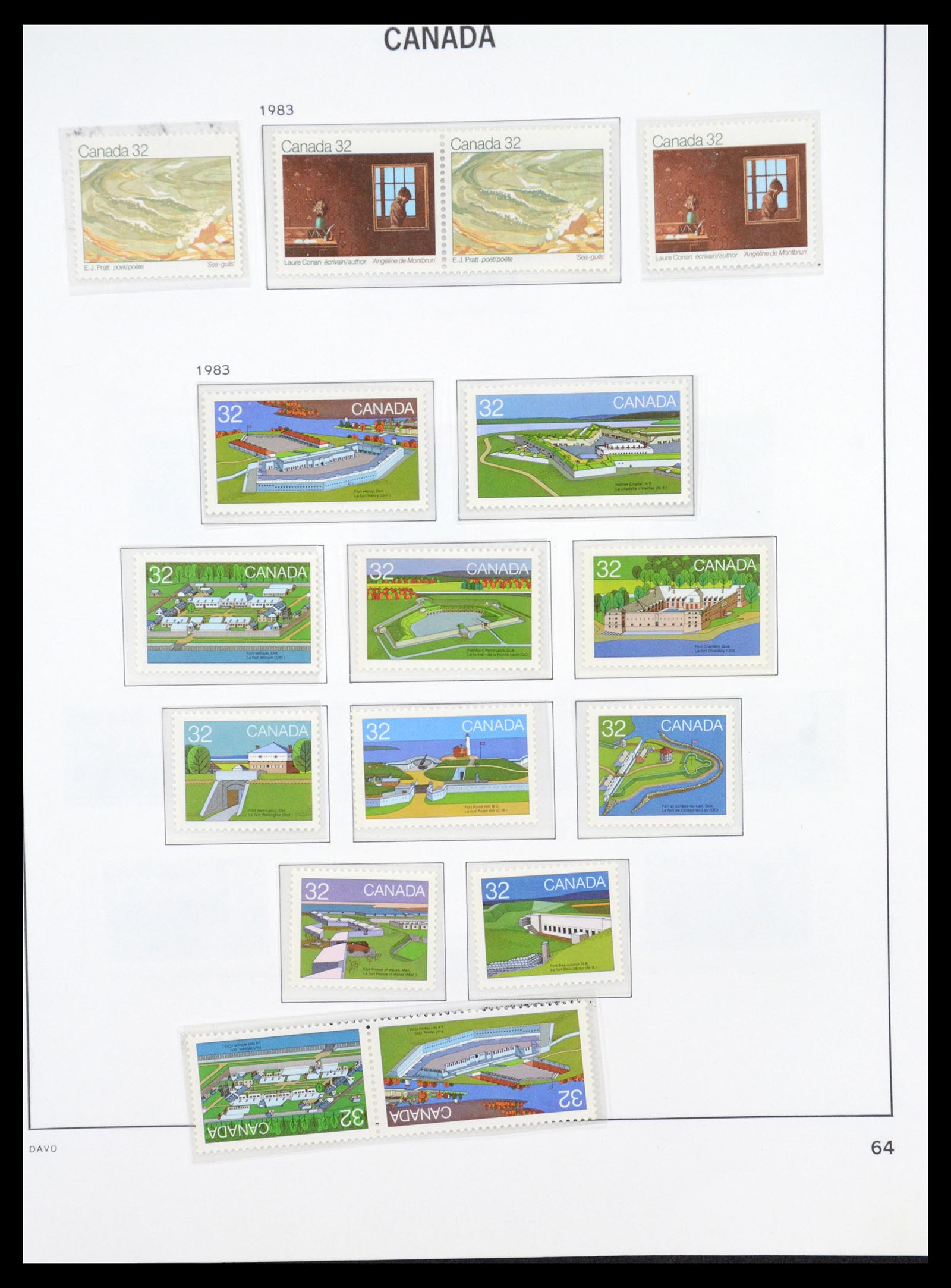 36431 107 - Postzegelverzameling 36431 Canada 1859-2011.