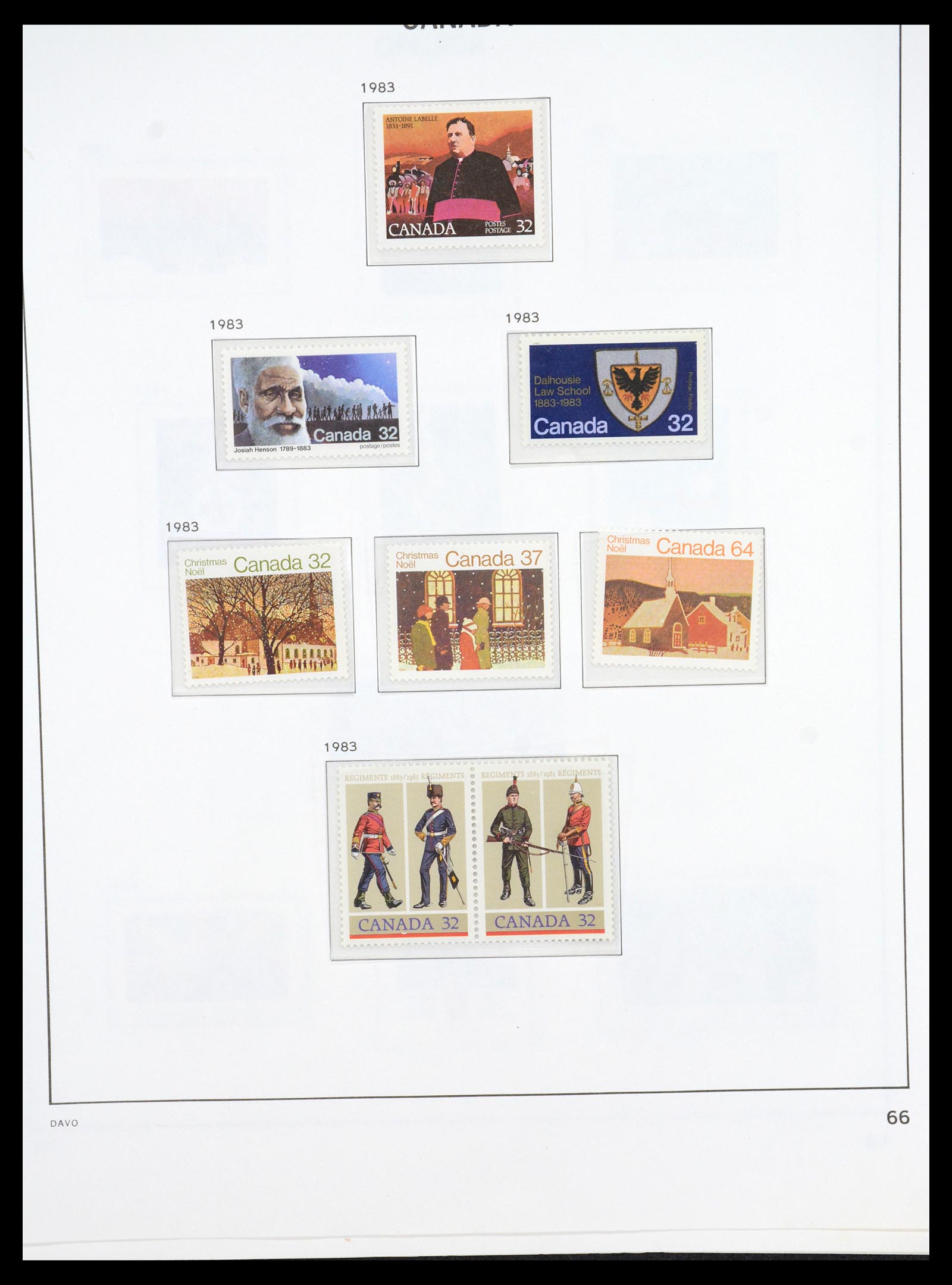 36431 110 - Postzegelverzameling 36431 Canada 1859-2011.