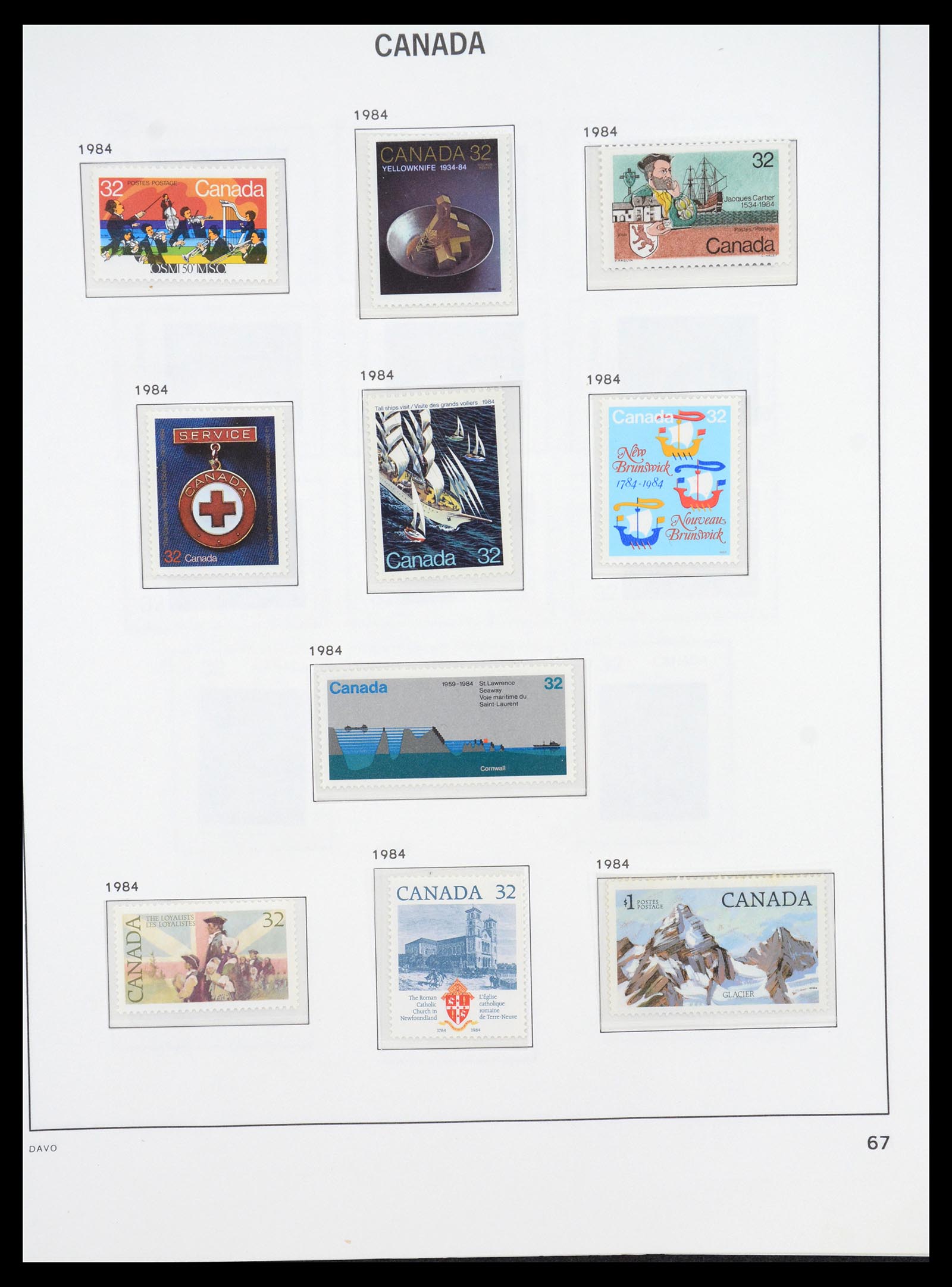 36431 111 - Postzegelverzameling 36431 Canada 1859-2011.