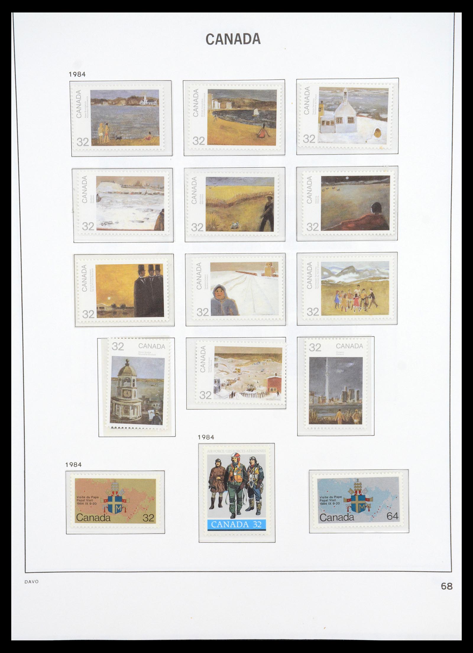 36431 112 - Postzegelverzameling 36431 Canada 1859-2011.