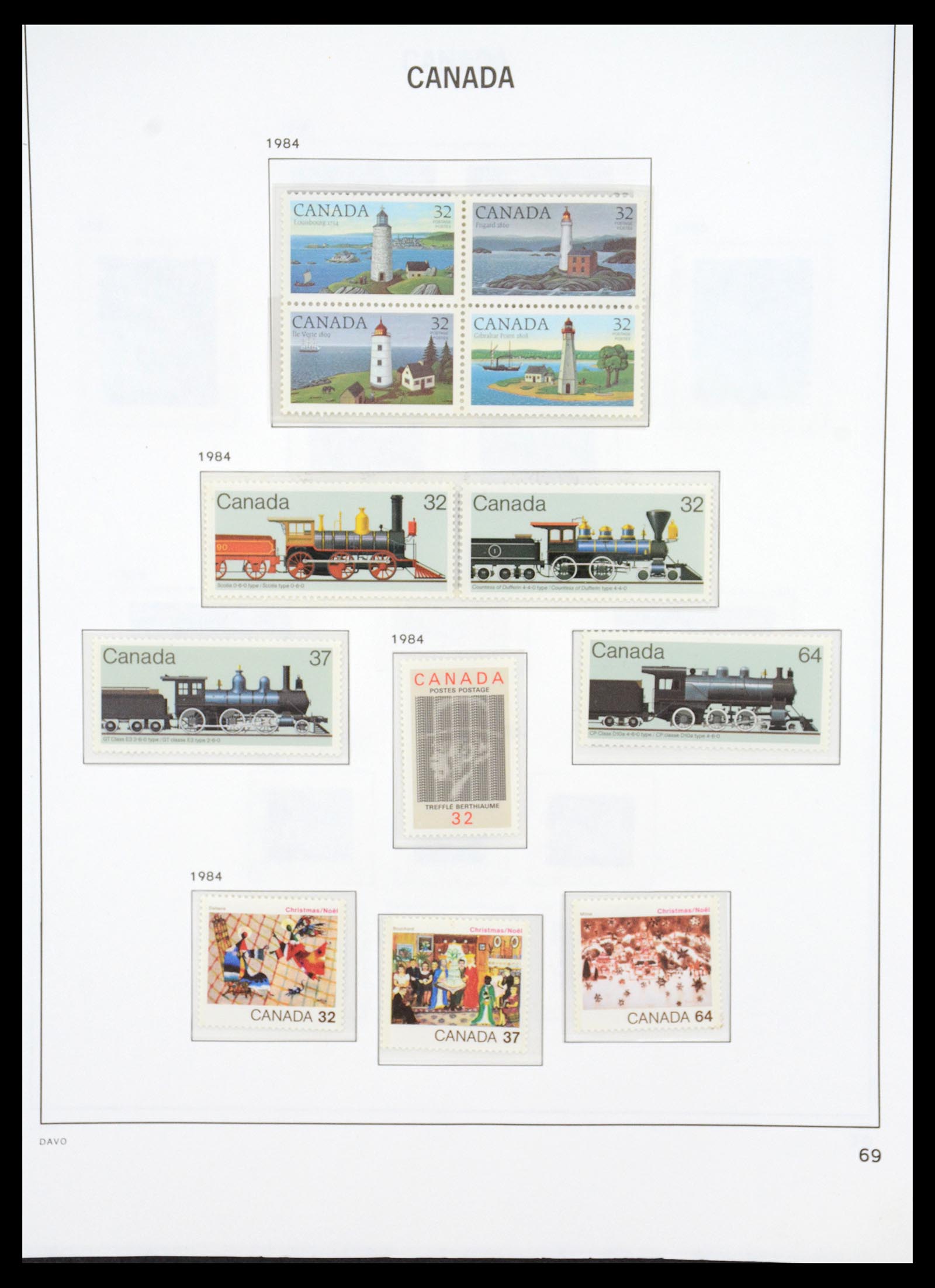 36431 115 - Postzegelverzameling 36431 Canada 1859-2011.