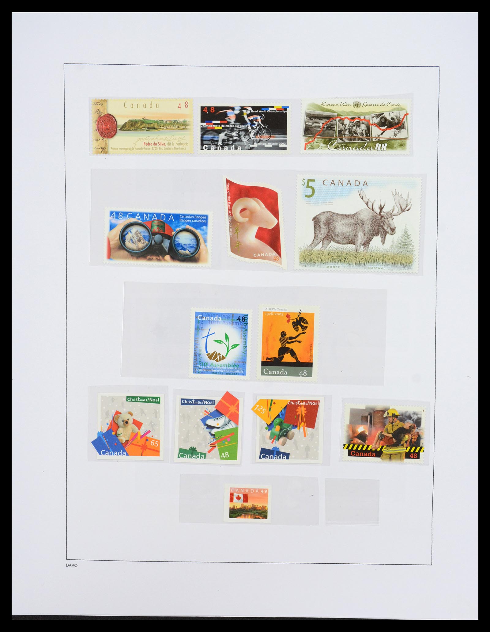 36431 264 - Postzegelverzameling 36431 Canada 1859-2011.