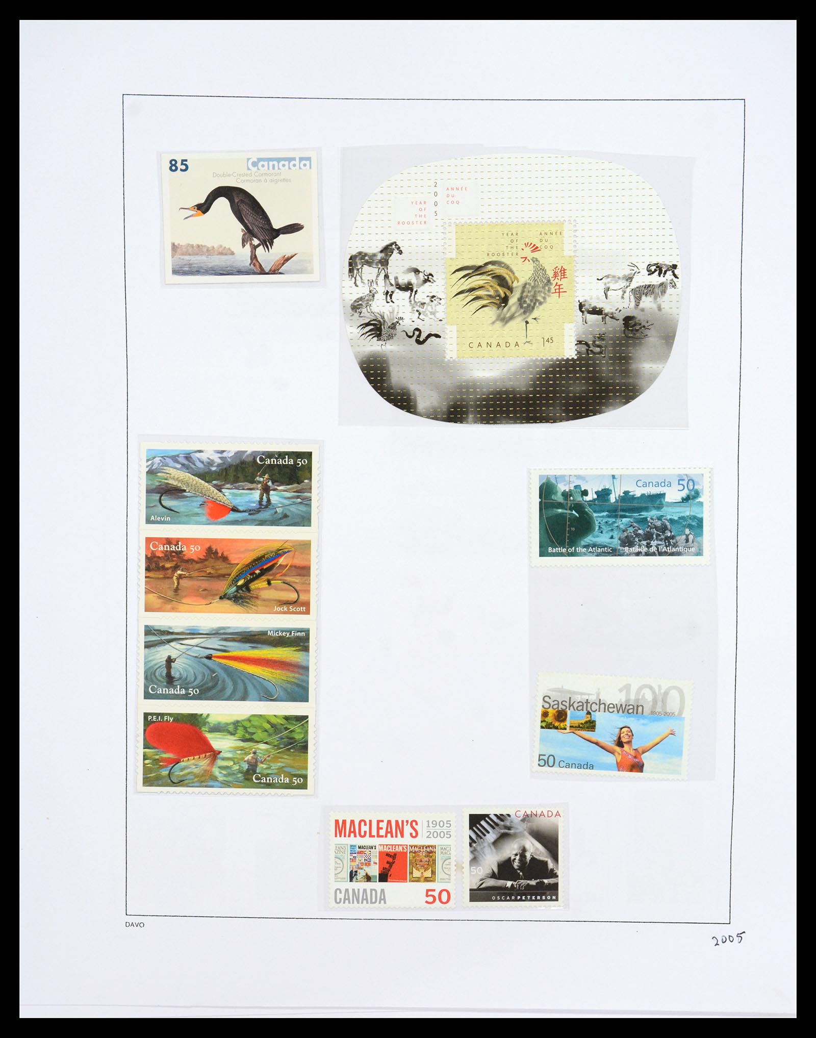 36431 275 - Postzegelverzameling 36431 Canada 1859-2011.