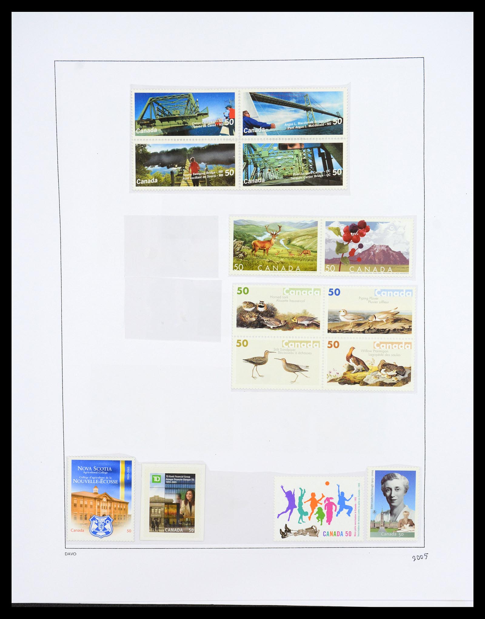 36431 276 - Postzegelverzameling 36431 Canada 1859-2011.