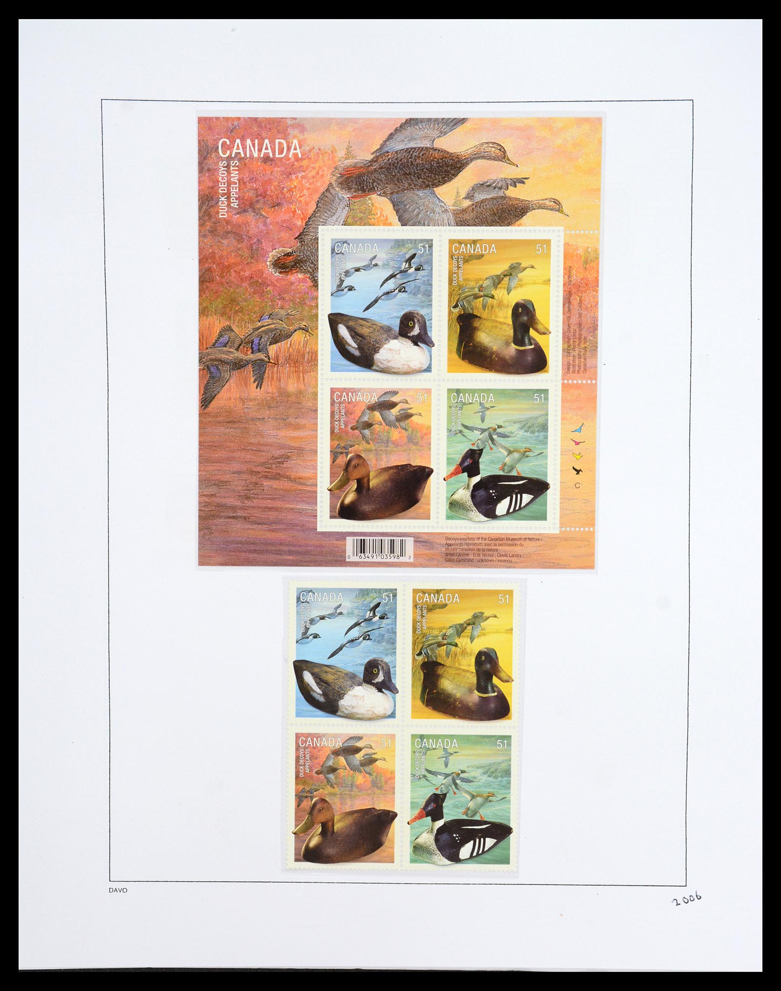 36431 285 - Stamp collection 36431 Canada 1859-2011.