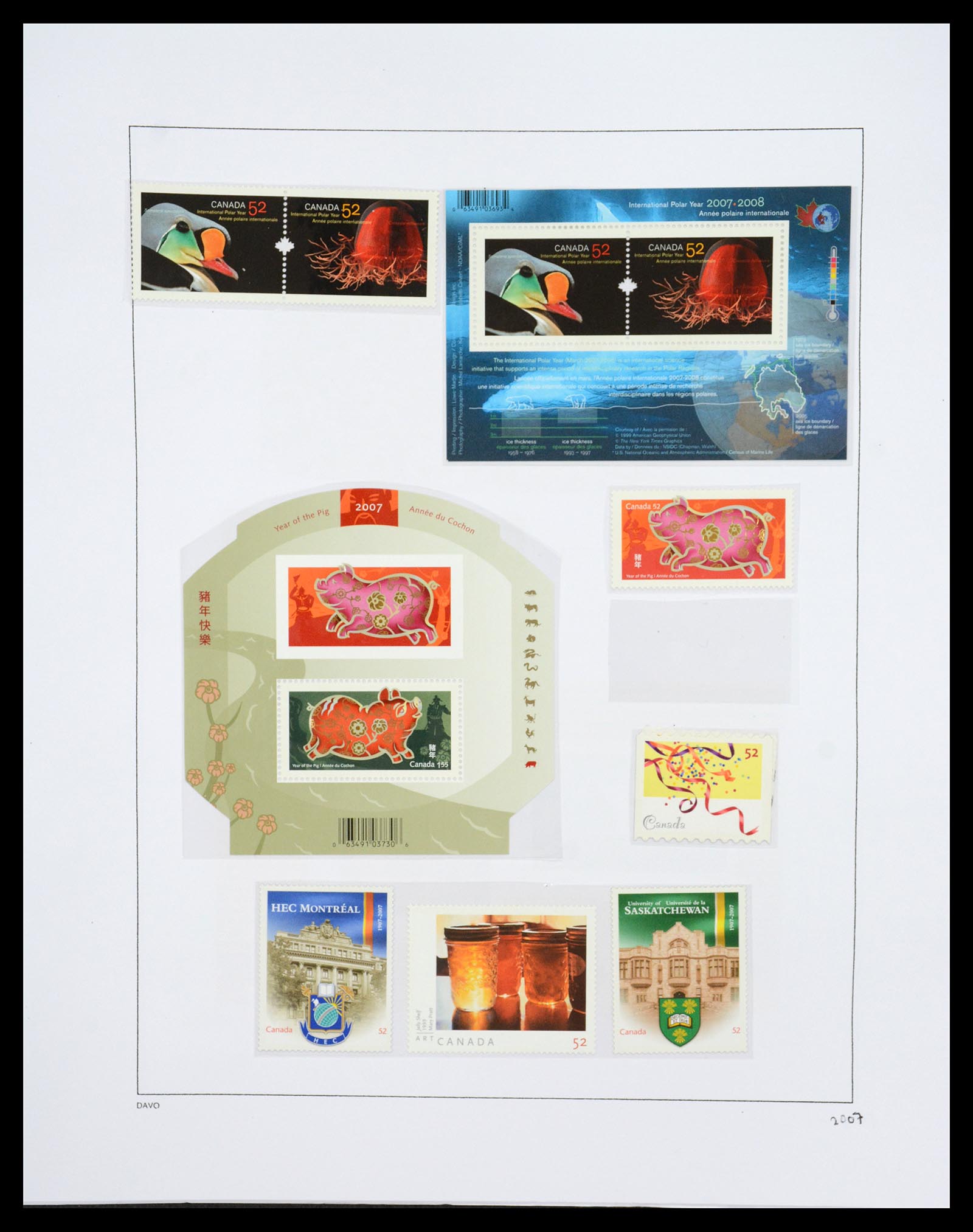 36431 287 - Postzegelverzameling 36431 Canada 1859-2011.