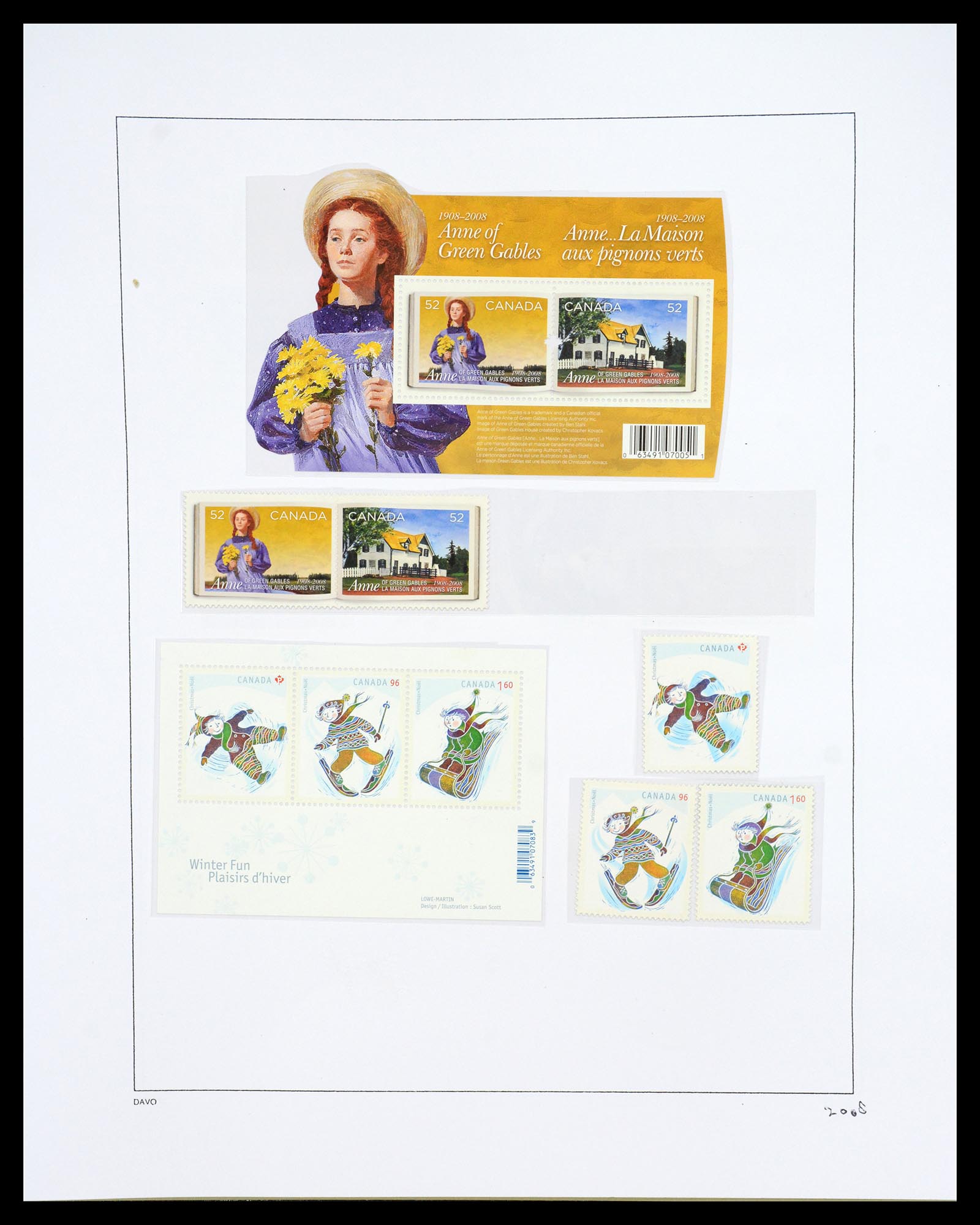 36431 297 - Postzegelverzameling 36431 Canada 1859-2011.