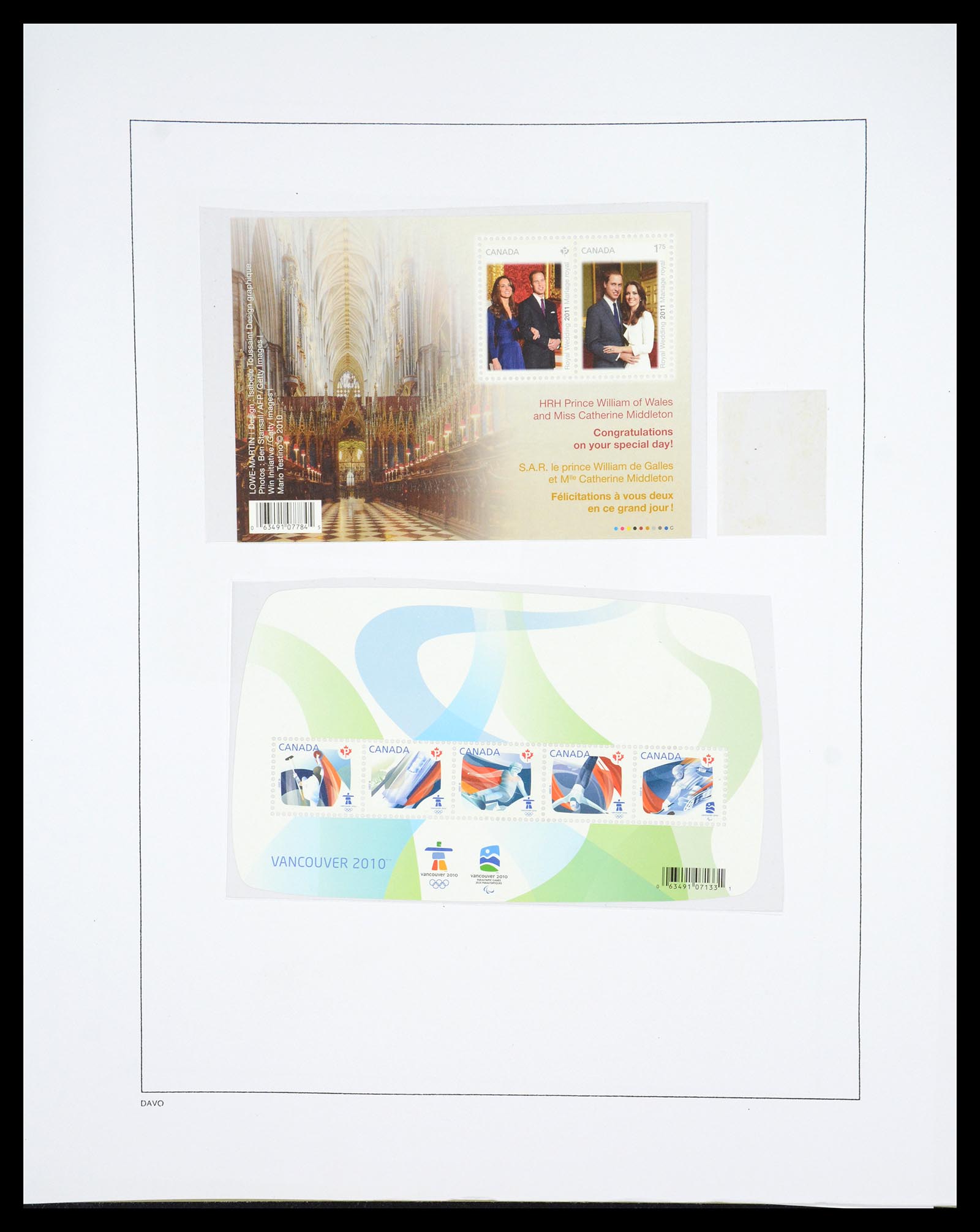 36431 303 - Postzegelverzameling 36431 Canada 1859-2011.