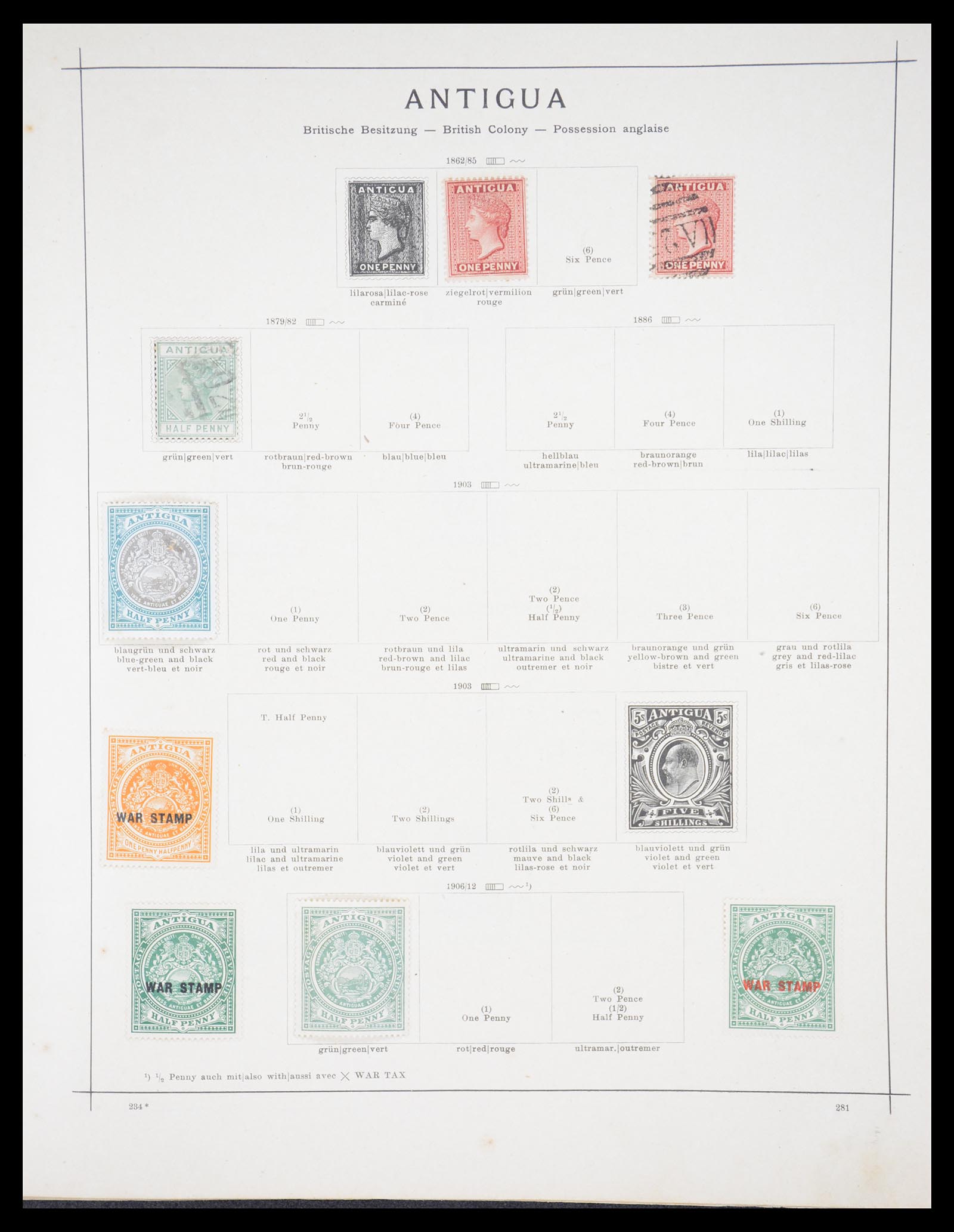36440 001 - Postzegelverzameling 36440 Latijns Amerika 1870-1940.