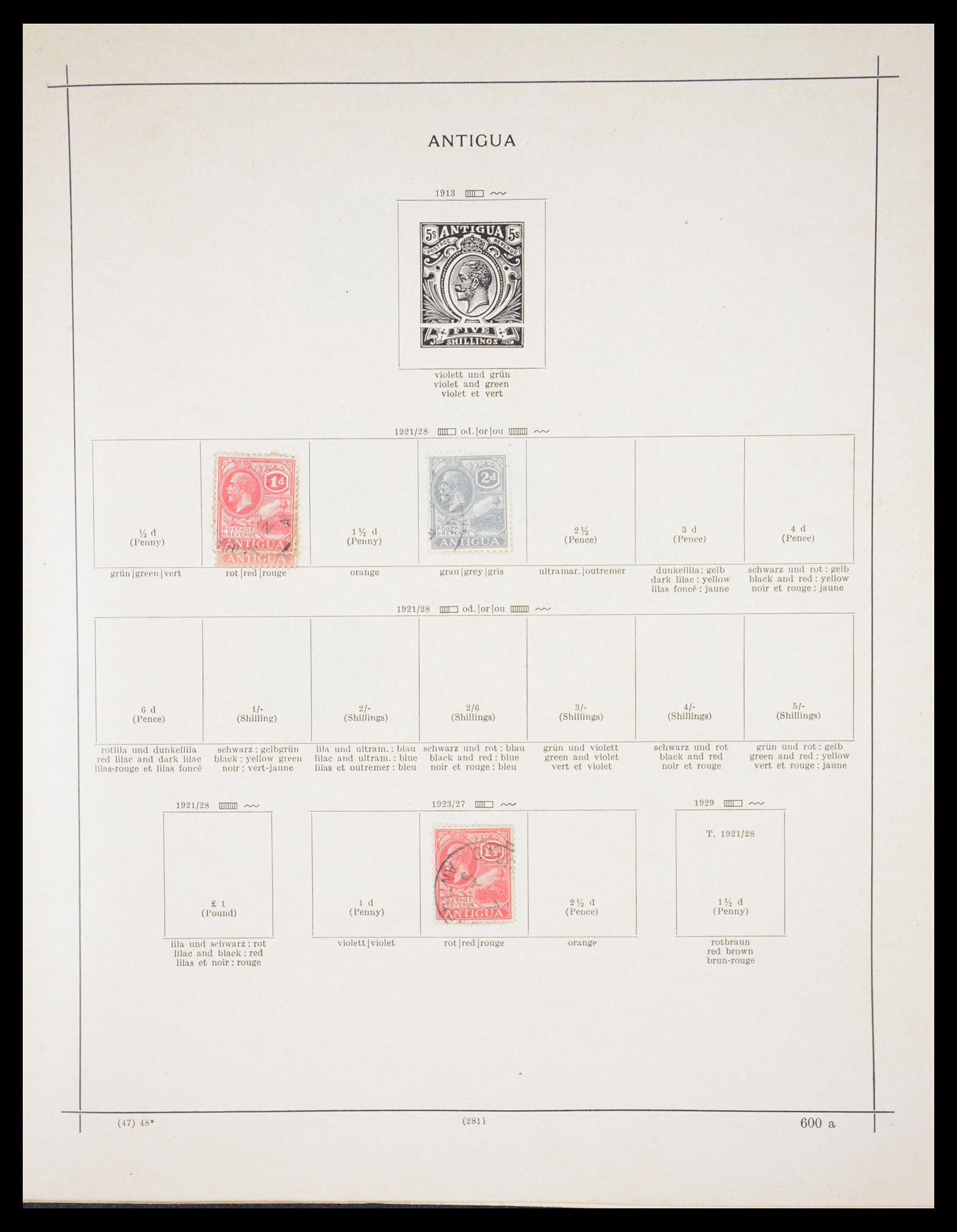 36440 002 - Postzegelverzameling 36440 Latijns Amerika 1870-1940.