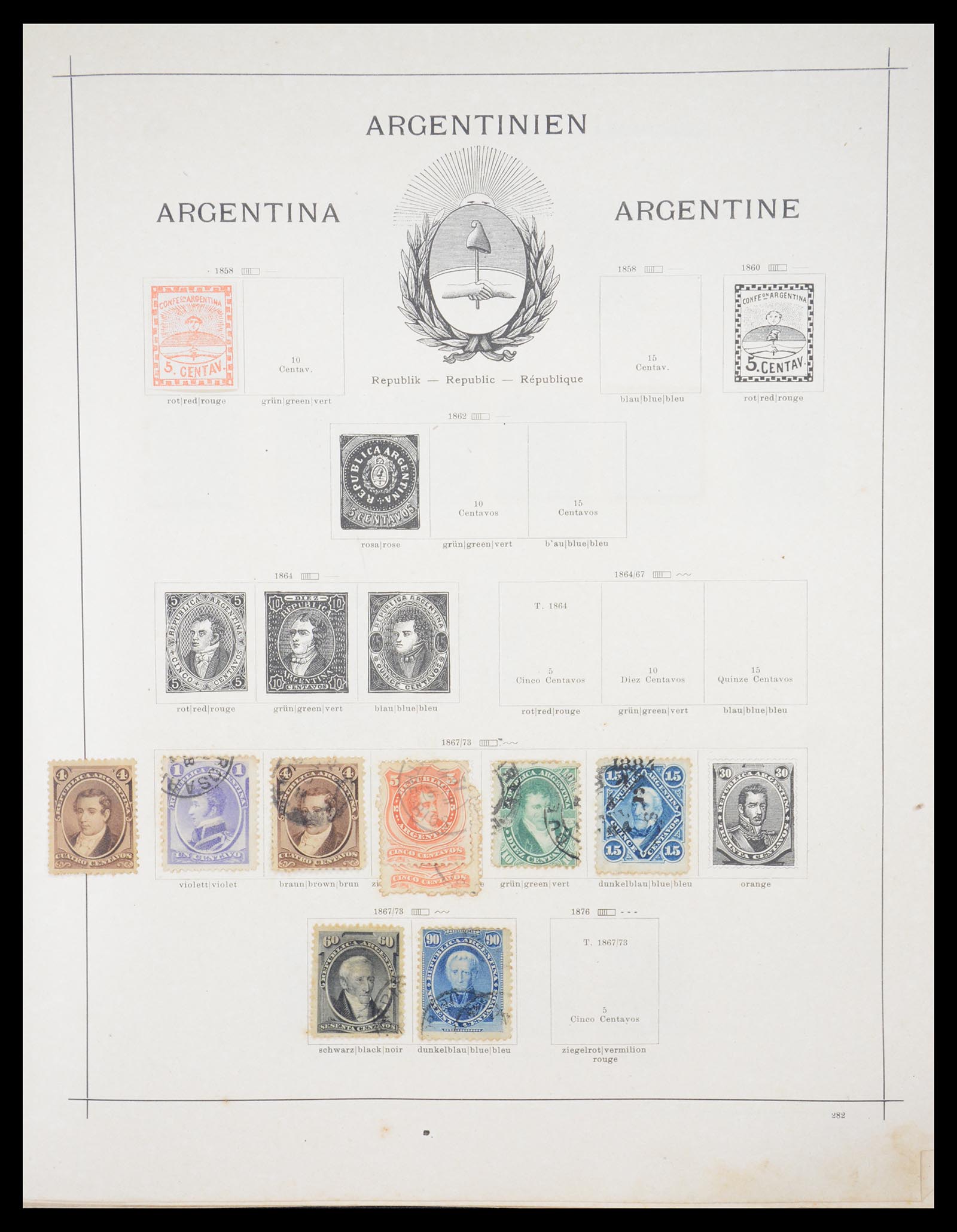 36440 004 - Stamp collection 36440 Latin America 1870-1940.