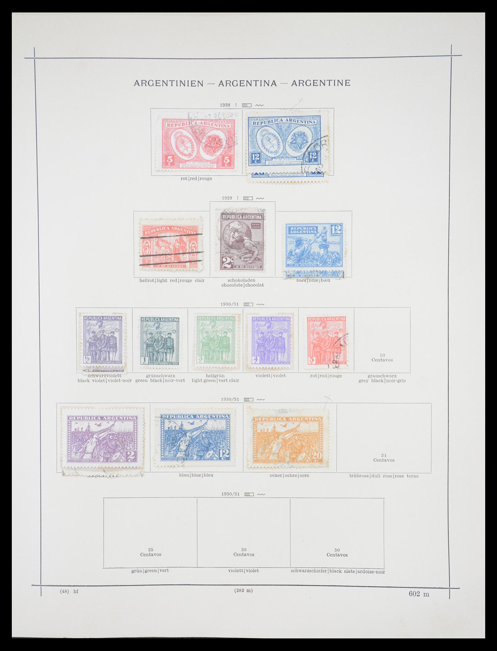 36440 020 - Stamp collection 36440 Latin America 1870-1940.