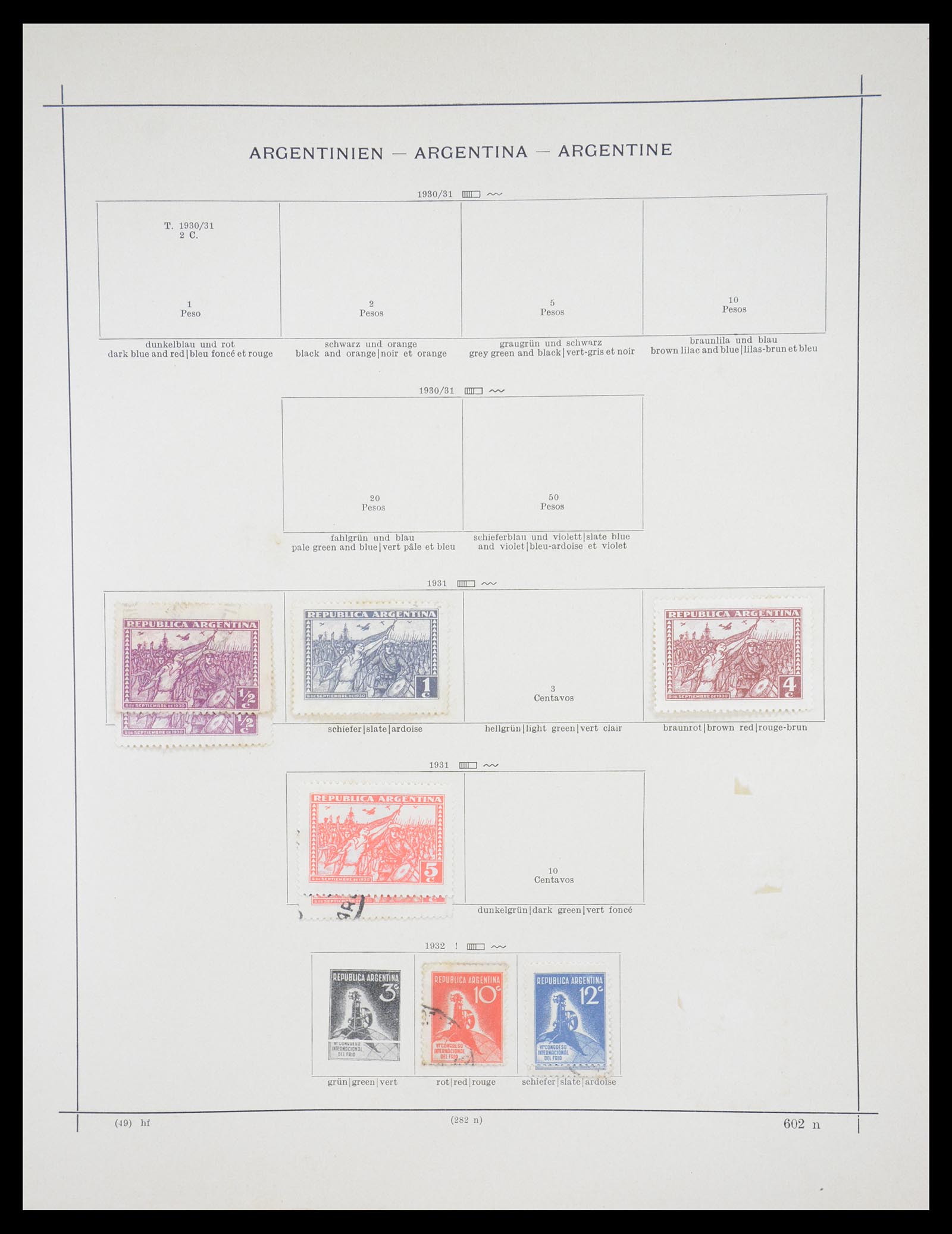 36440 021 - Stamp collection 36440 Latin America 1870-1940.