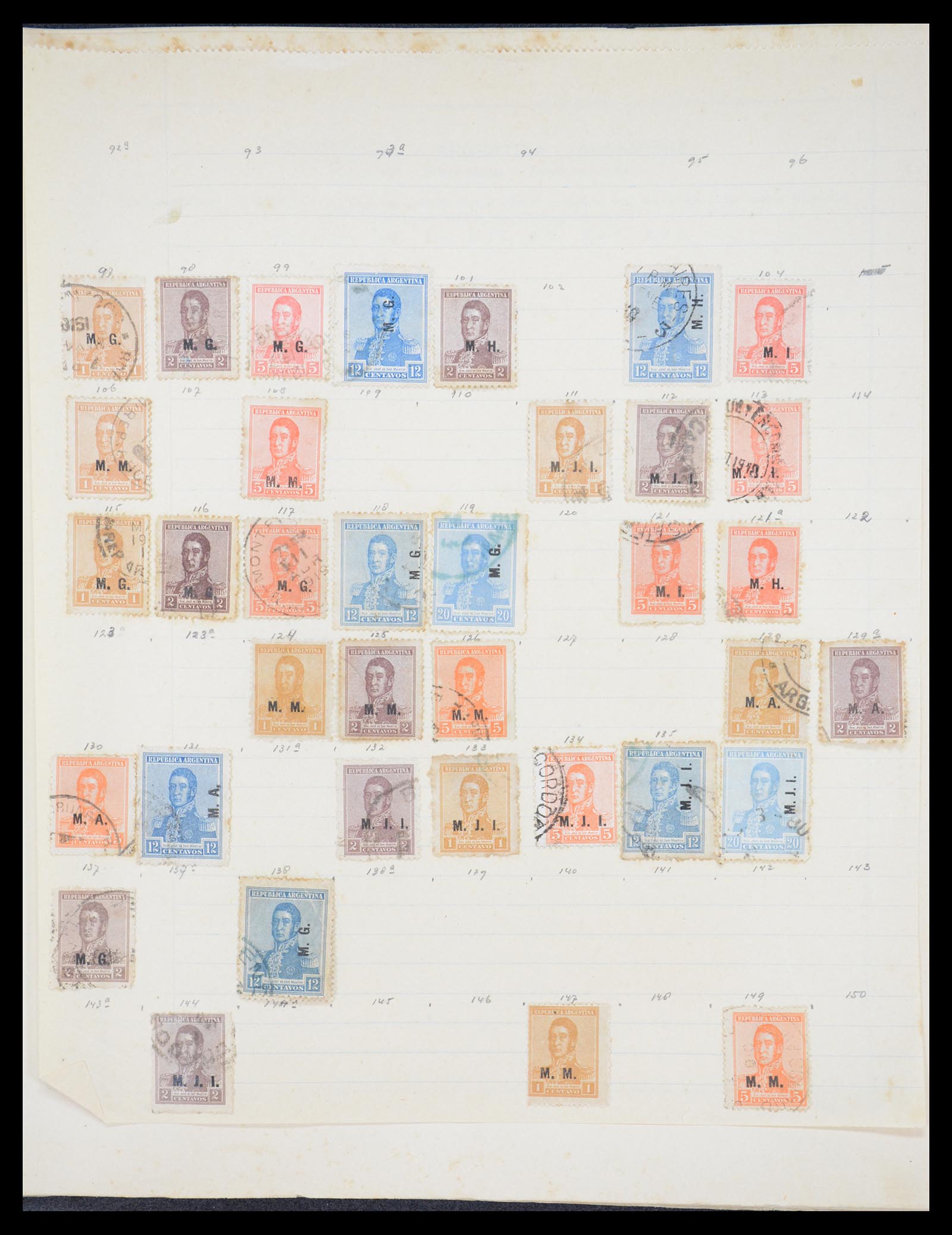 36440 024 - Postzegelverzameling 36440 Latijns Amerika 1870-1940.