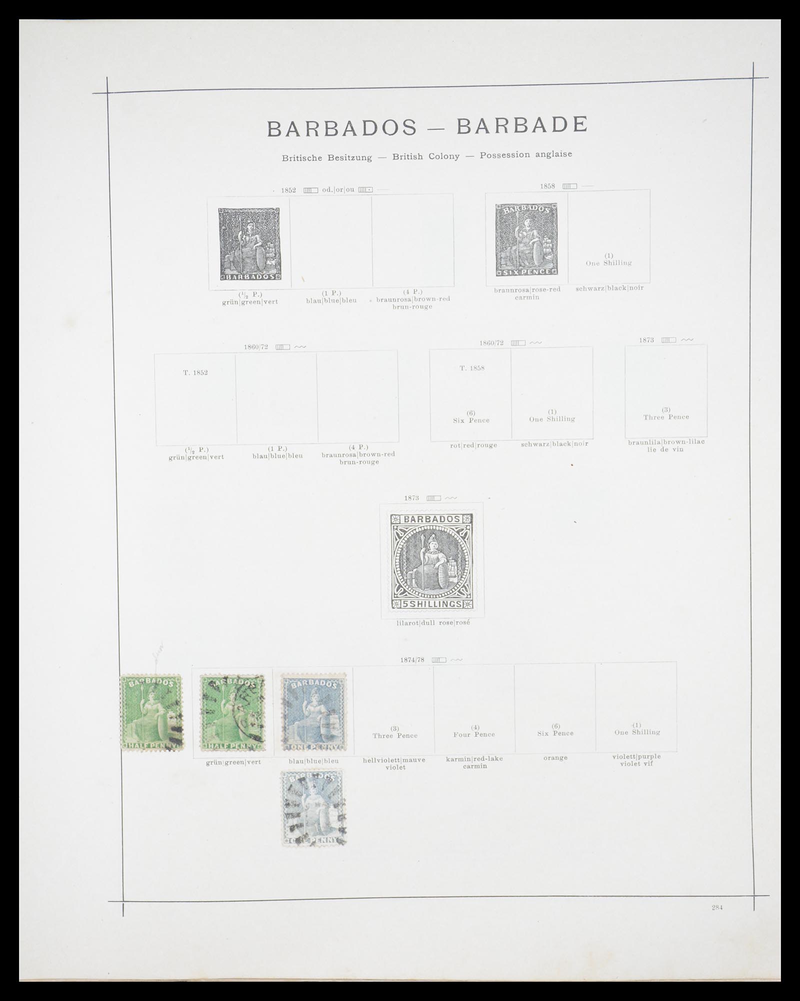 36440 030 - Postzegelverzameling 36440 Latijns Amerika 1870-1940.