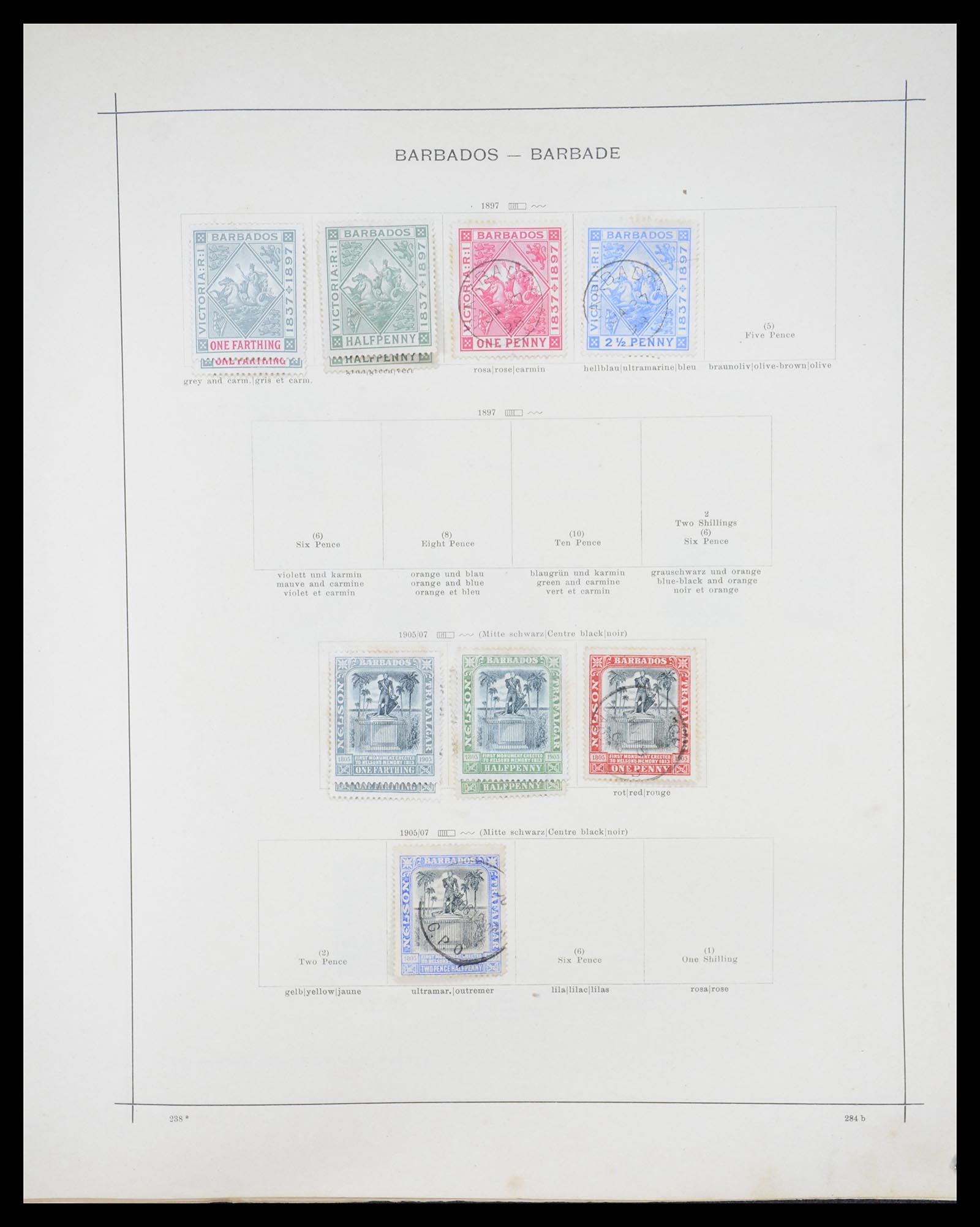 36440 032 - Postzegelverzameling 36440 Latijns Amerika 1870-1940.