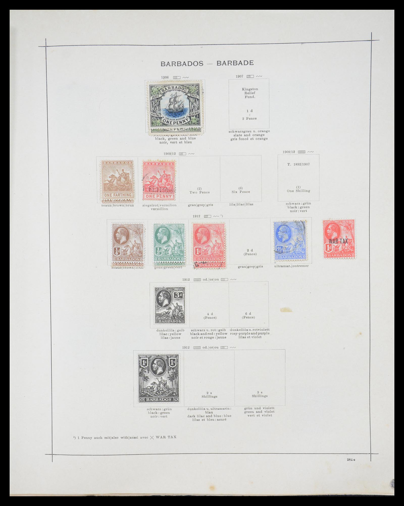 36440 033 - Postzegelverzameling 36440 Latijns Amerika 1870-1940.