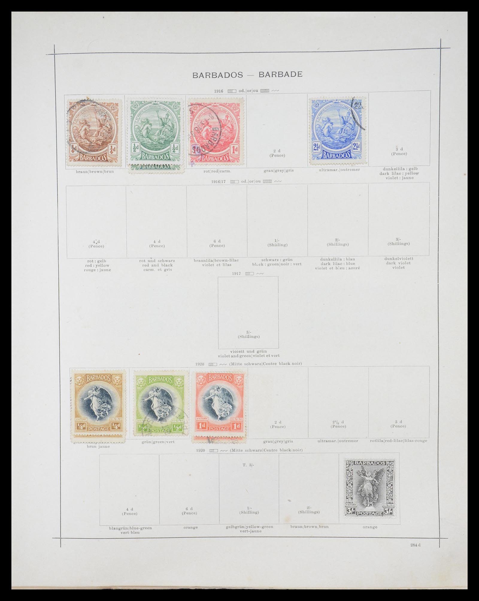36440 034 - Postzegelverzameling 36440 Latijns Amerika 1870-1940.