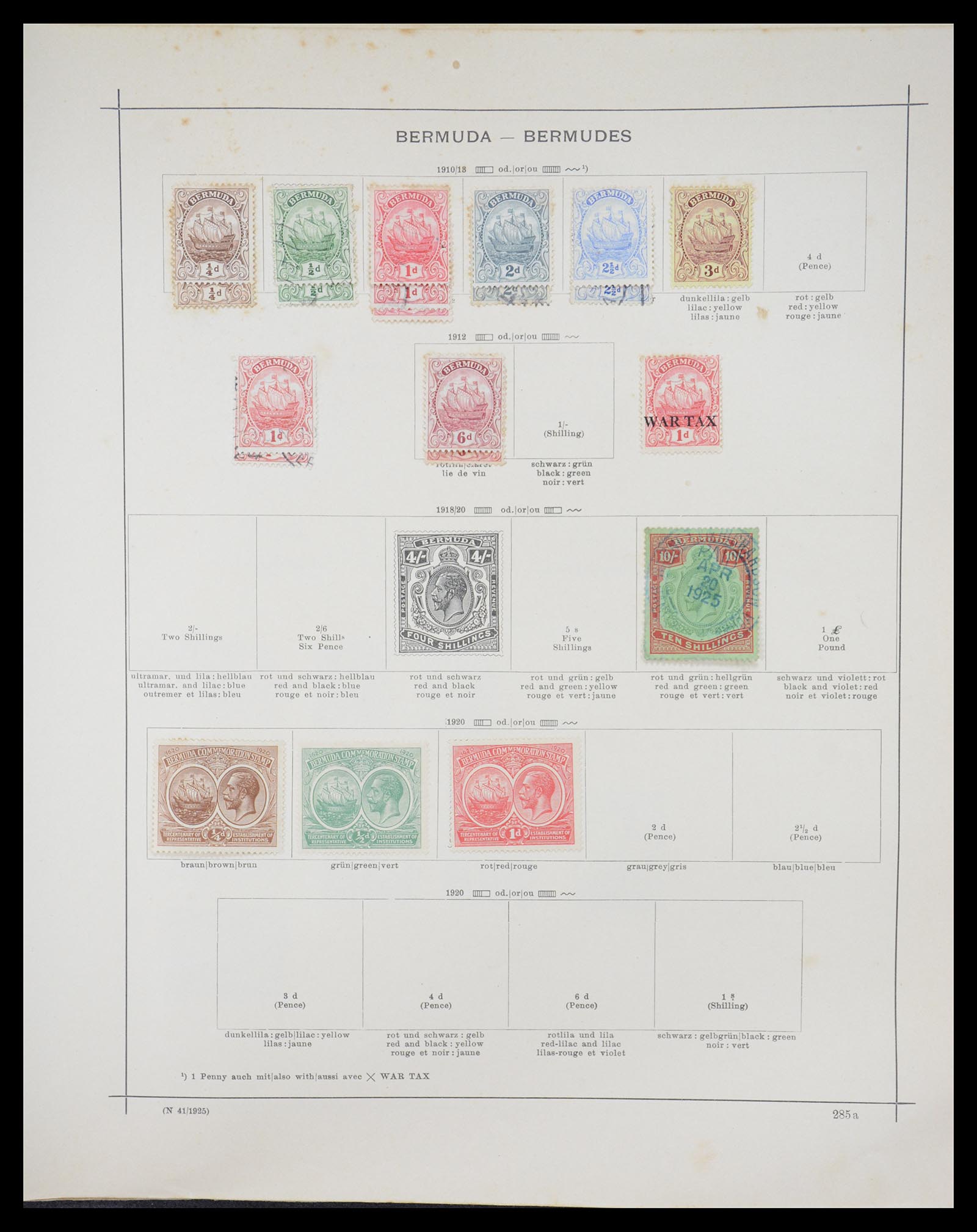 36440 038 - Postzegelverzameling 36440 Latijns Amerika 1870-1940.