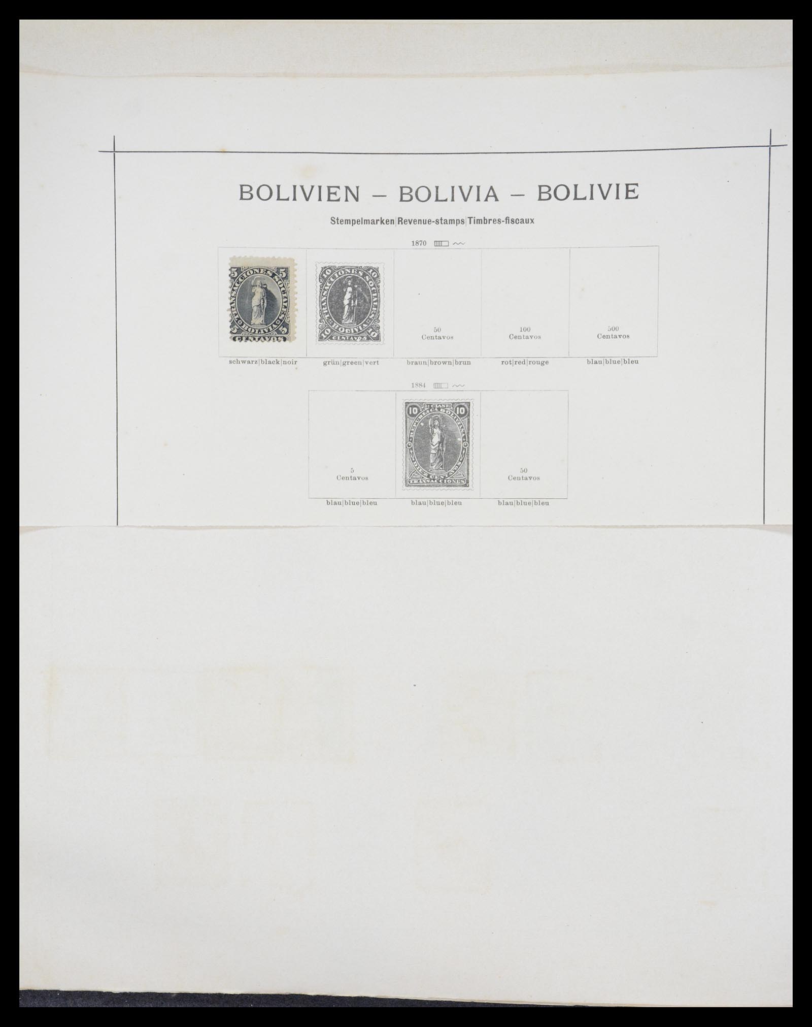 36440 040 - Postzegelverzameling 36440 Latijns Amerika 1870-1940.