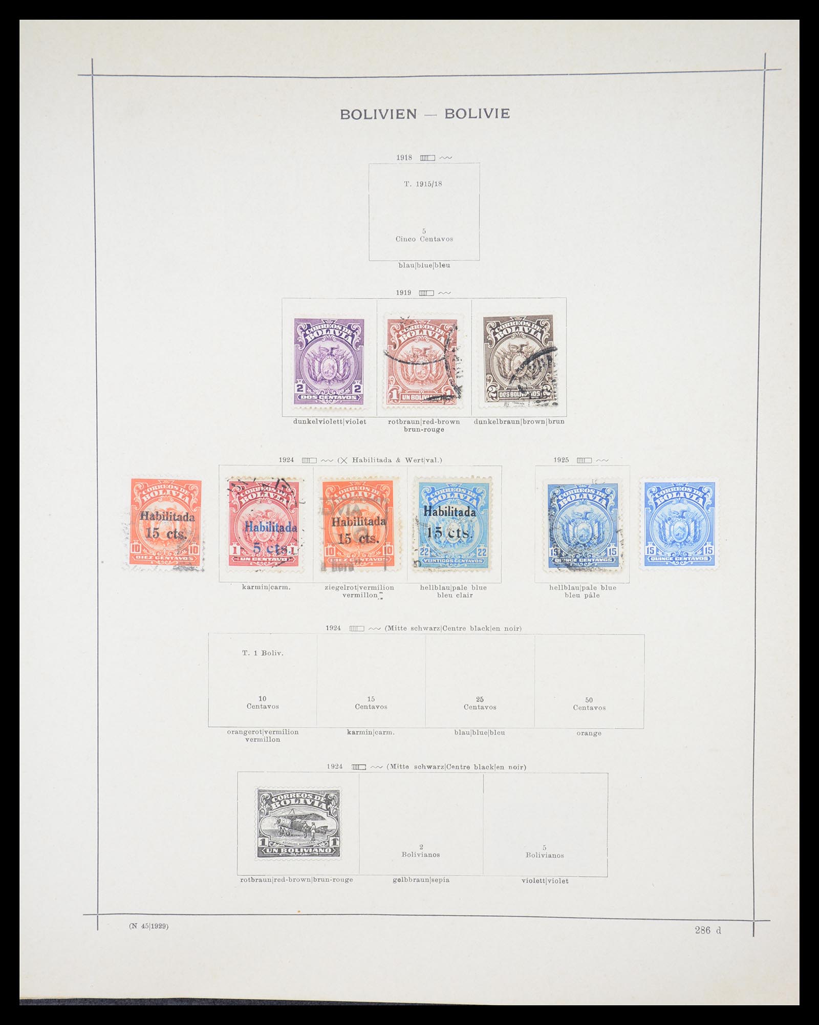 36440 045 - Postzegelverzameling 36440 Latijns Amerika 1870-1940.