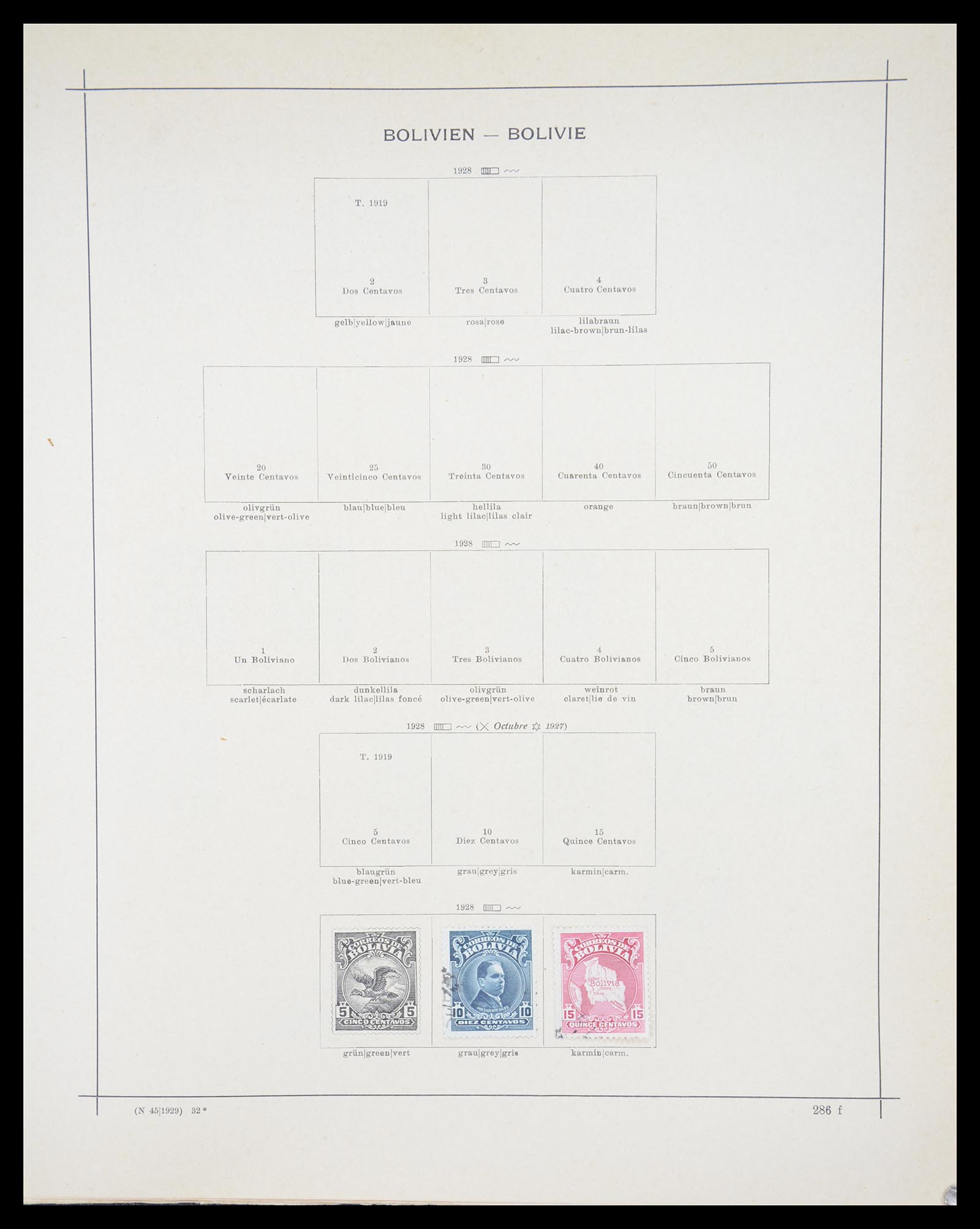 36440 046 - Postzegelverzameling 36440 Latijns Amerika 1870-1940.
