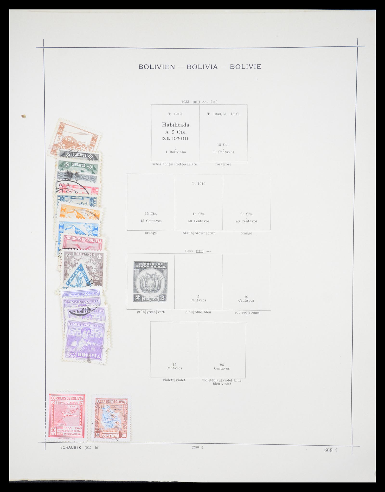 36440 048 - Postzegelverzameling 36440 Latijns Amerika 1870-1940.