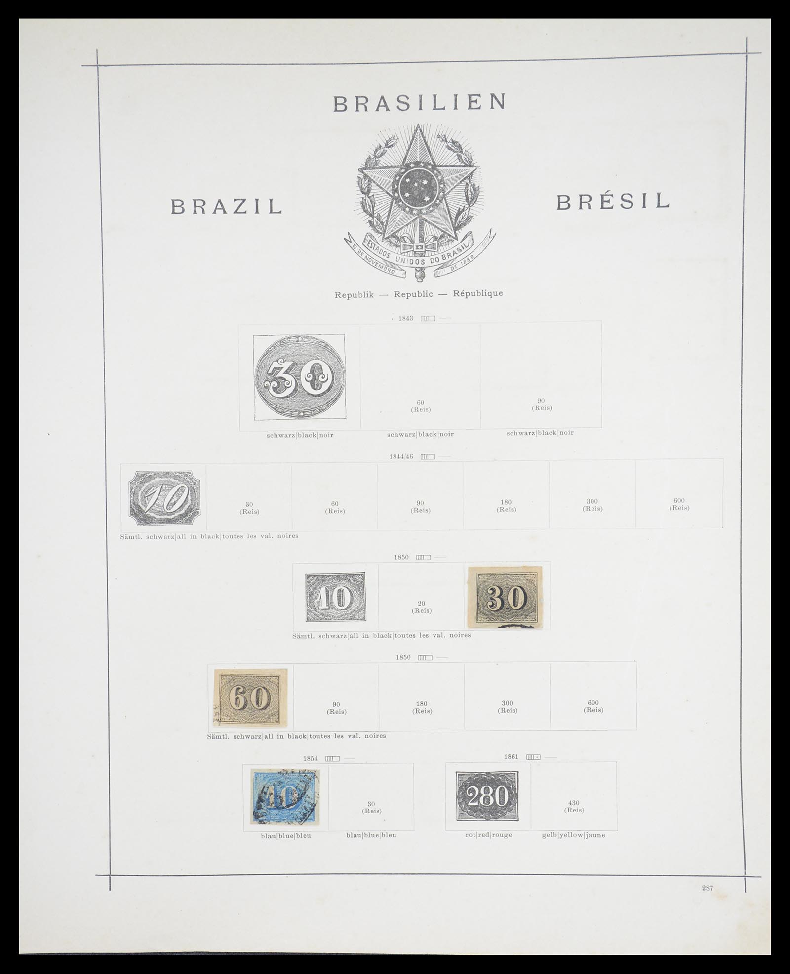 36440 049 - Postzegelverzameling 36440 Latijns Amerika 1870-1940.