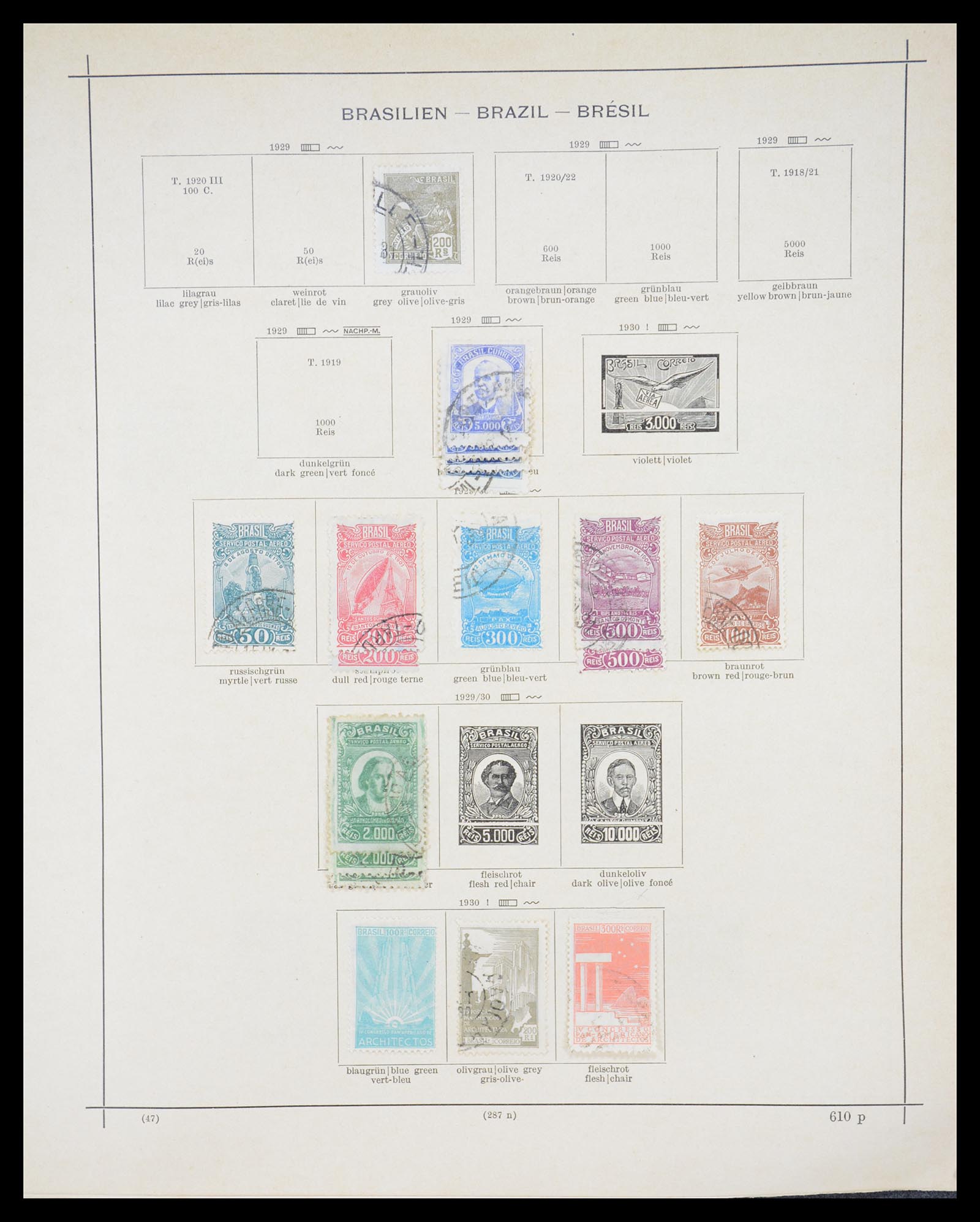 36440 064 - Stamp collection 36440 Latin America 1870-1940.