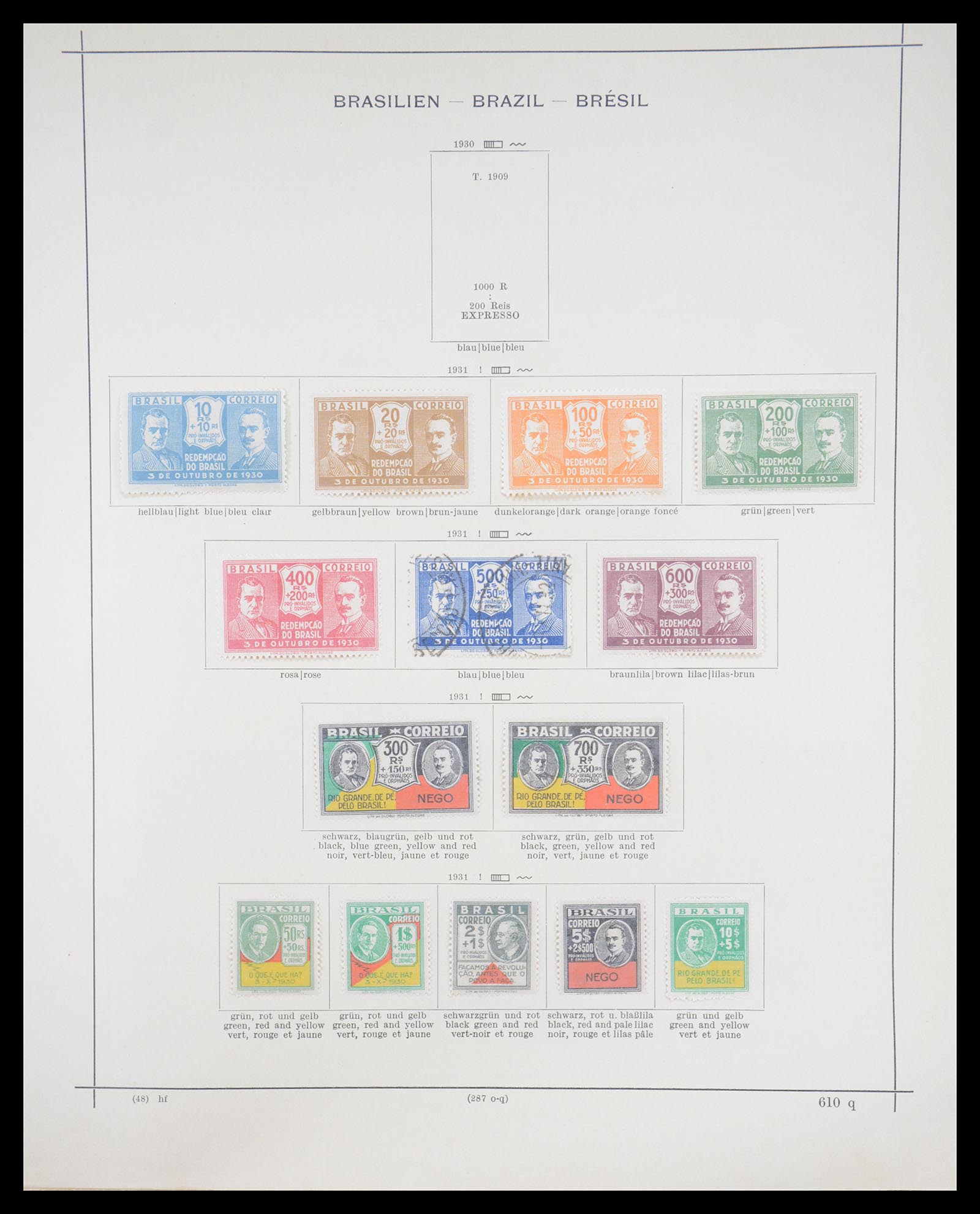 36440 065 - Postzegelverzameling 36440 Latijns Amerika 1870-1940.