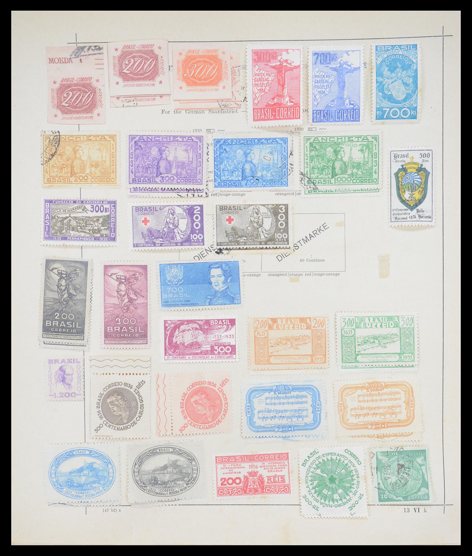 36440 070 - Postzegelverzameling 36440 Latijns Amerika 1870-1940.