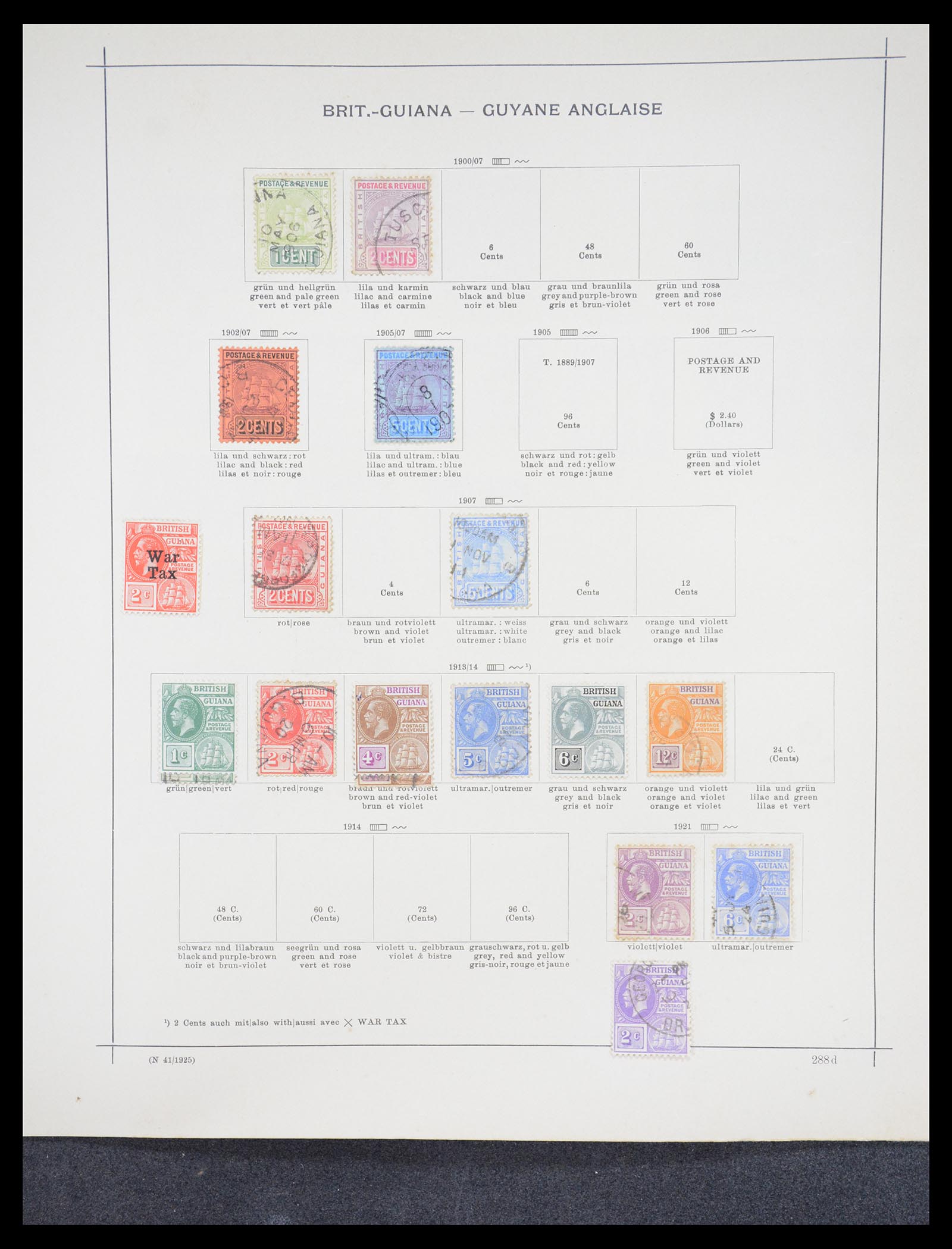 36440 075 - Postzegelverzameling 36440 Latijns Amerika 1870-1940.