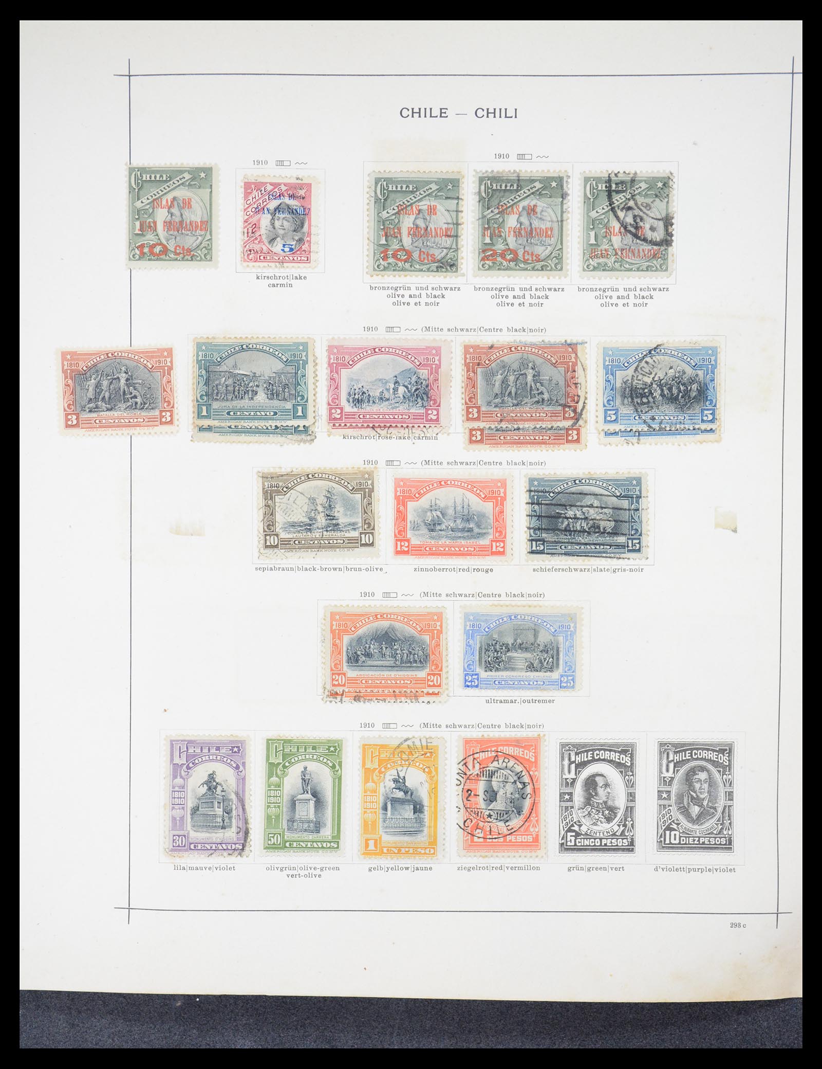 36440 082 - Postzegelverzameling 36440 Latijns Amerika 1870-1940.